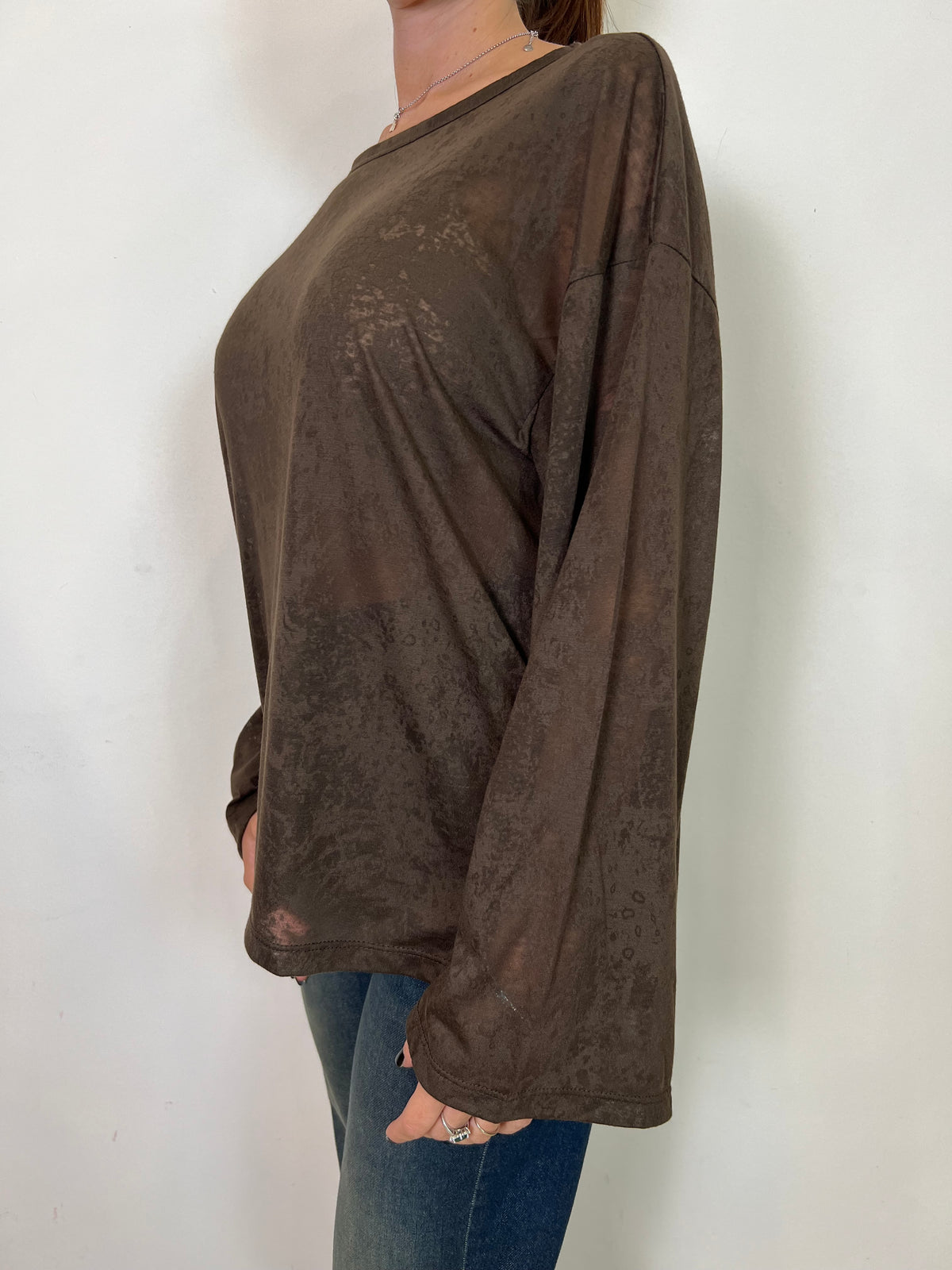 T-shirt manica ampia vedo non vedo - Vicolo
