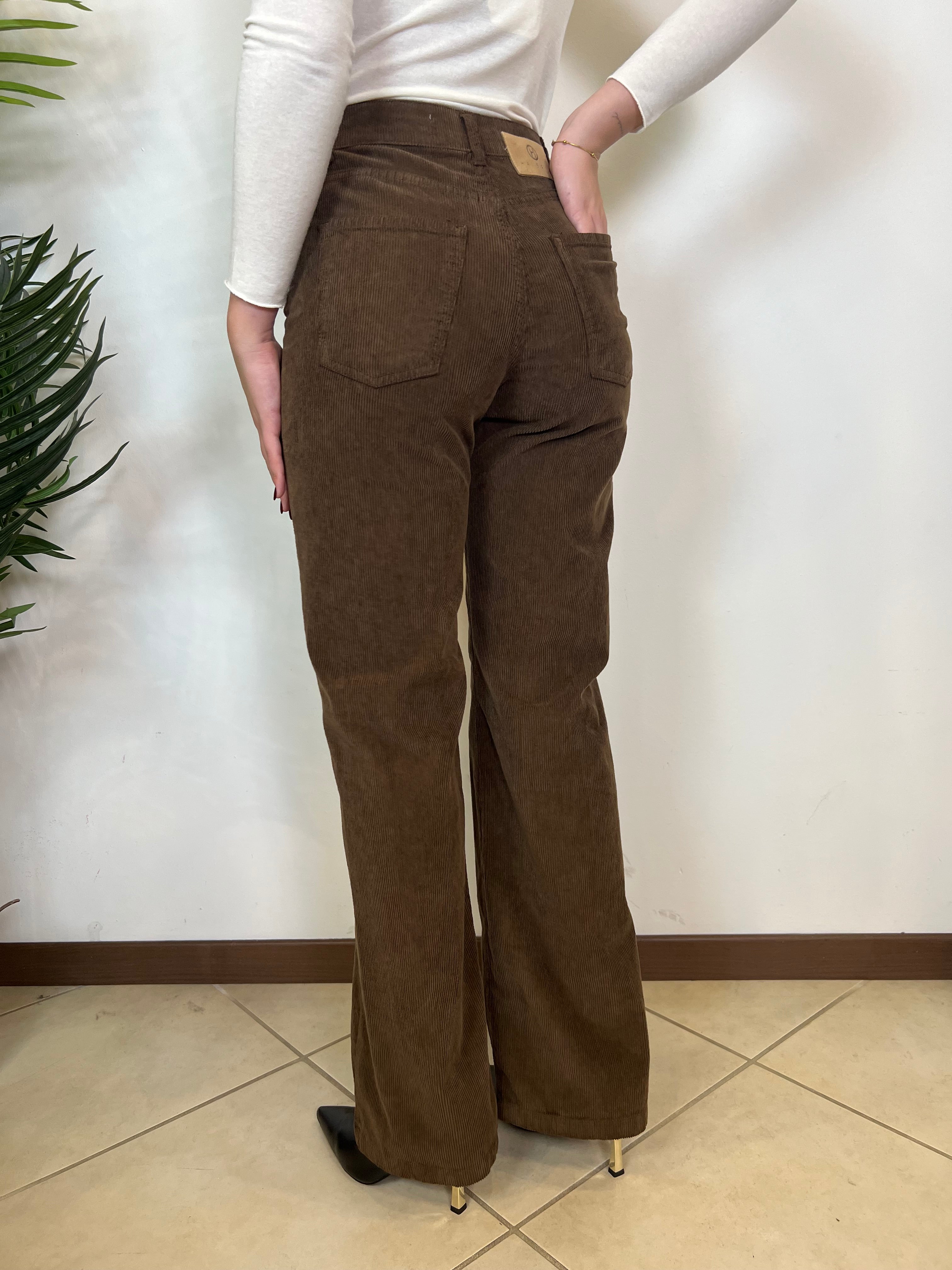Pantalone London velluto mille righe - Haveone