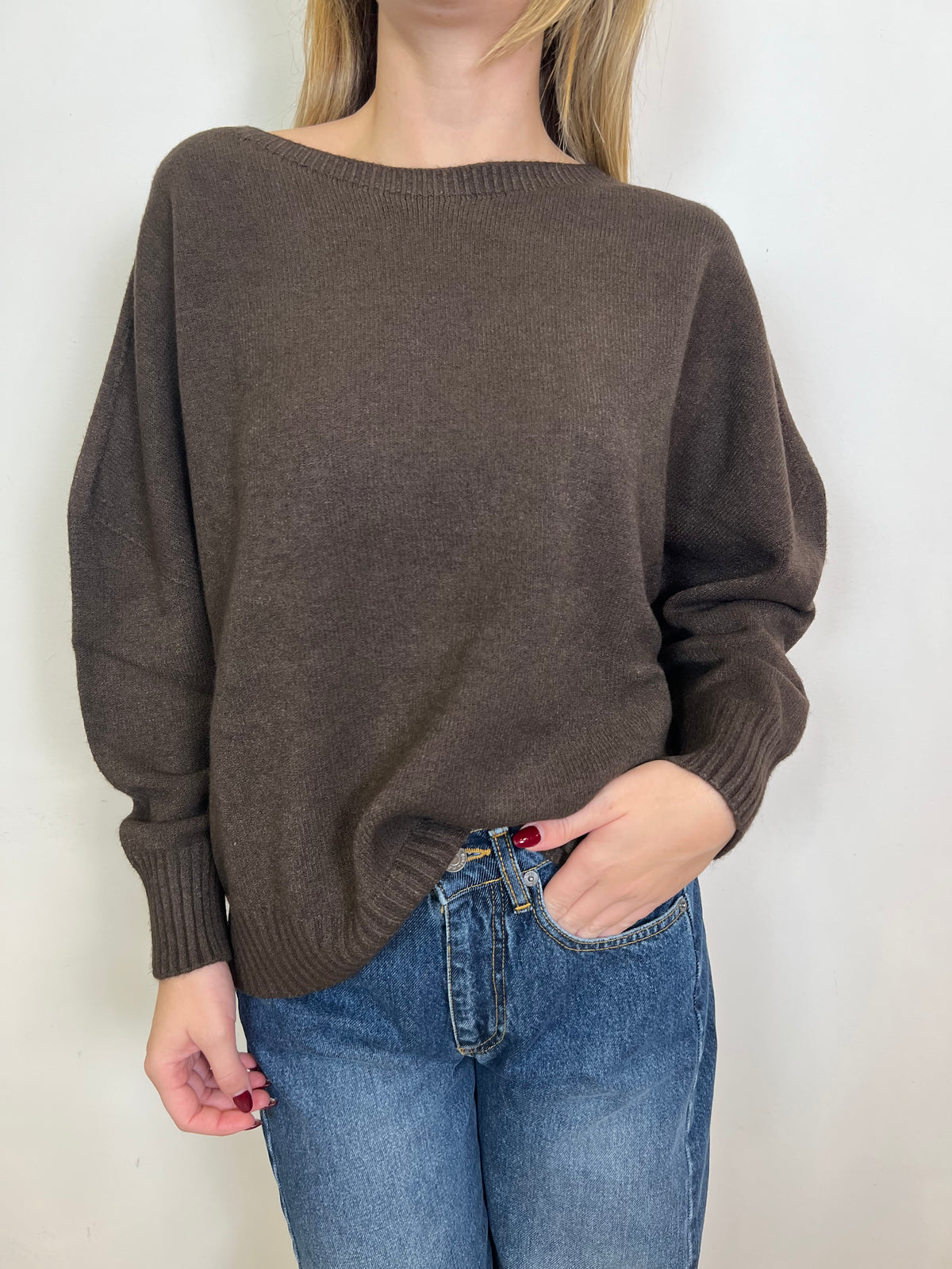 Maglia girocollo over - Haveone