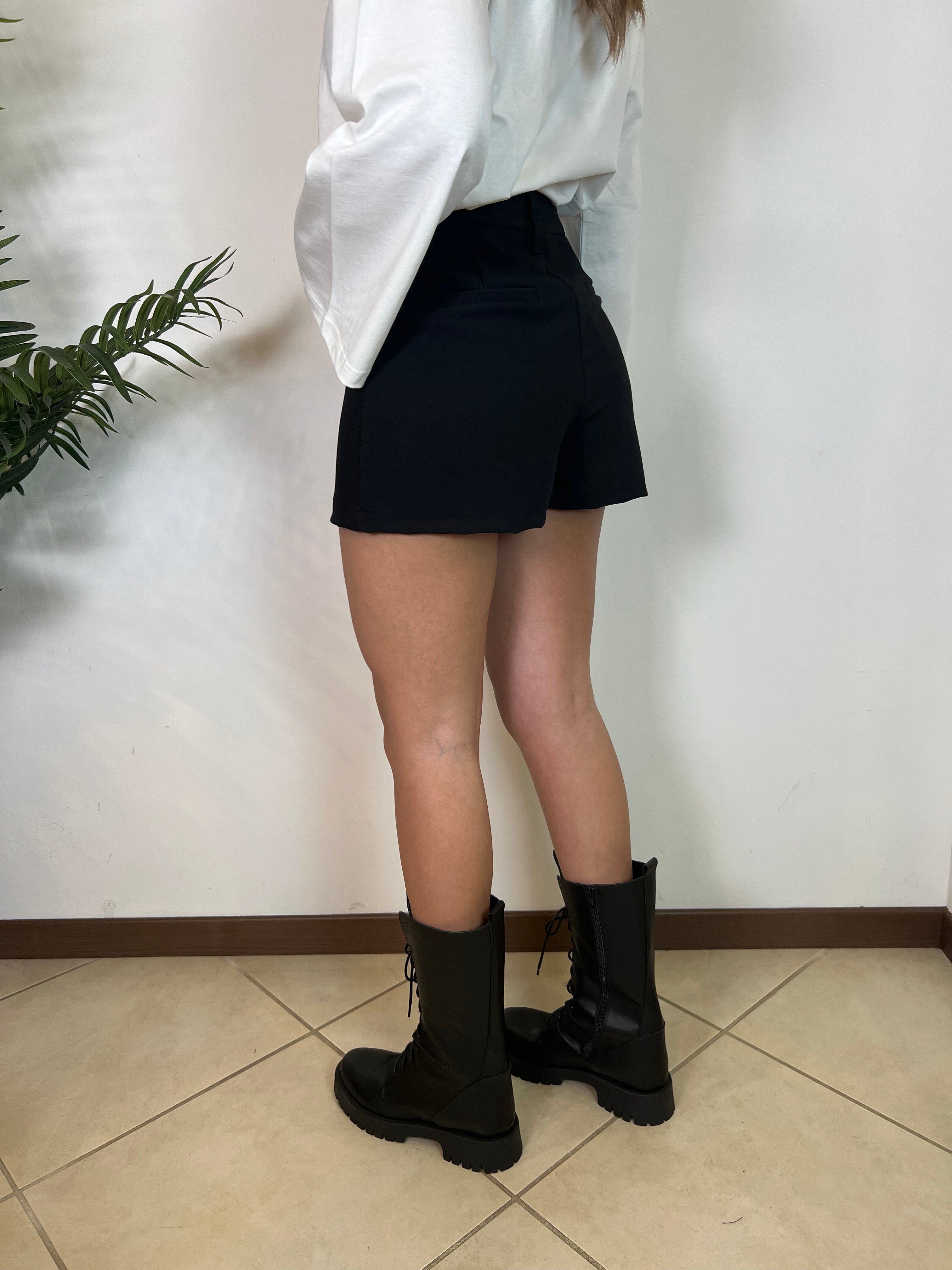 Gonna pantaloncino chiusura asimmetrica - Haveone