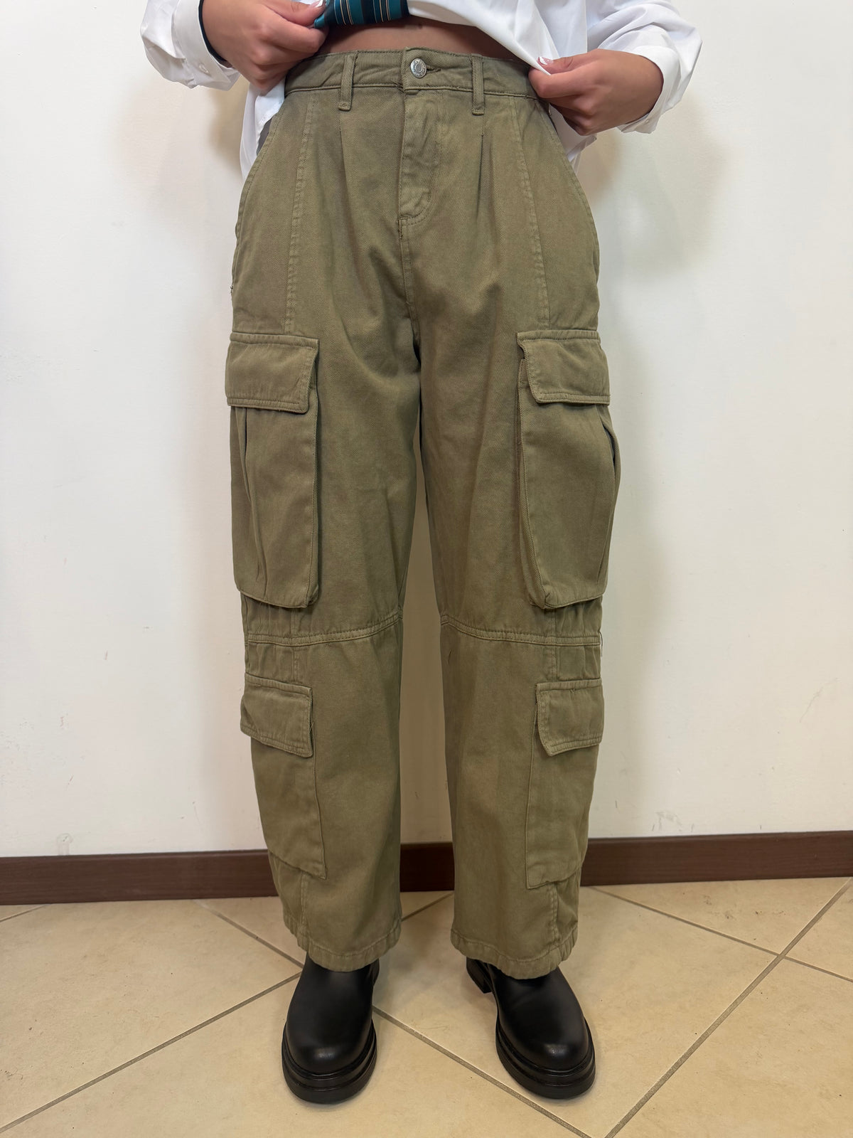 Pantalone cargo militare- Haveone