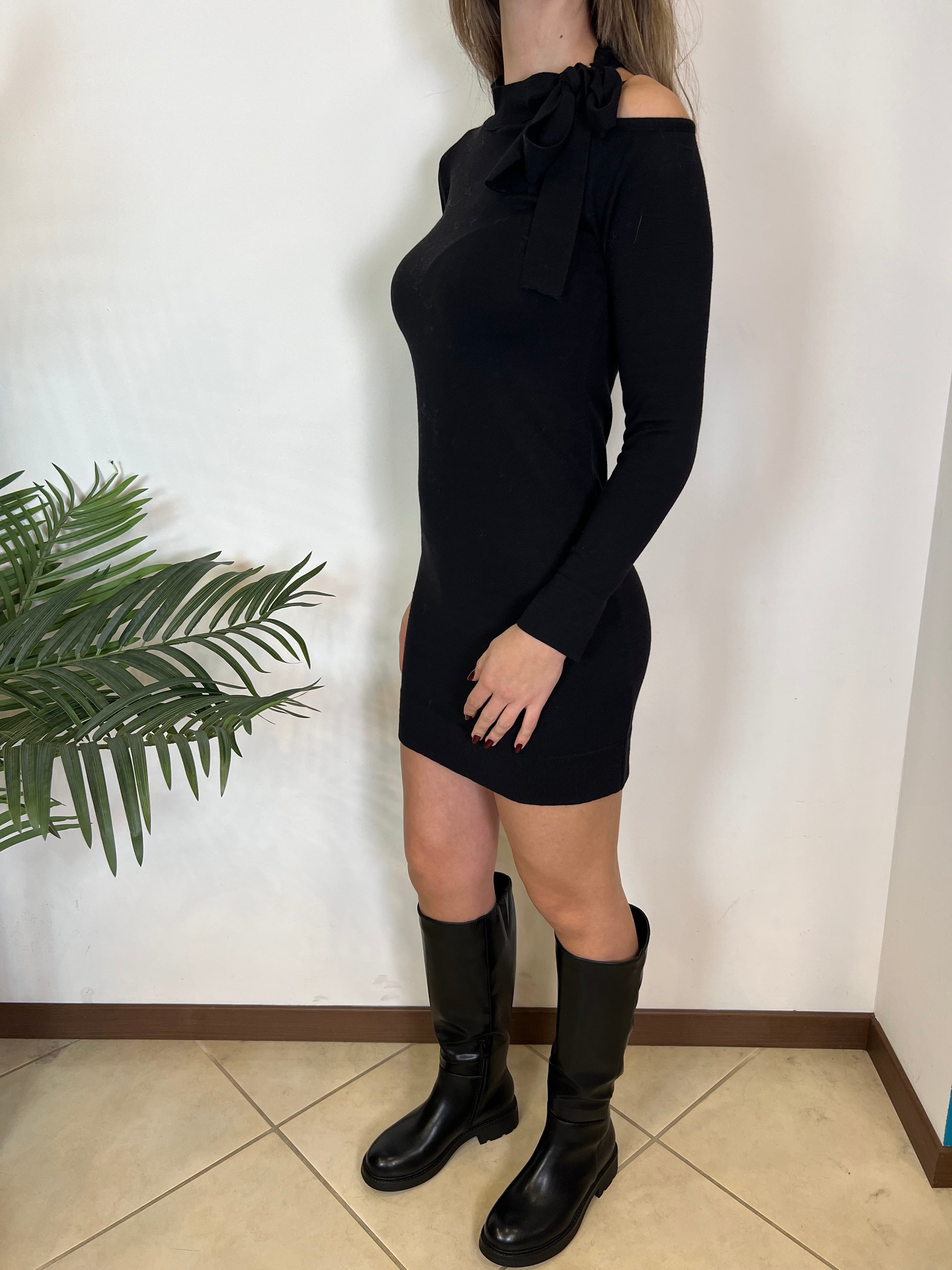 Abito cut out fiocco - Vicolo