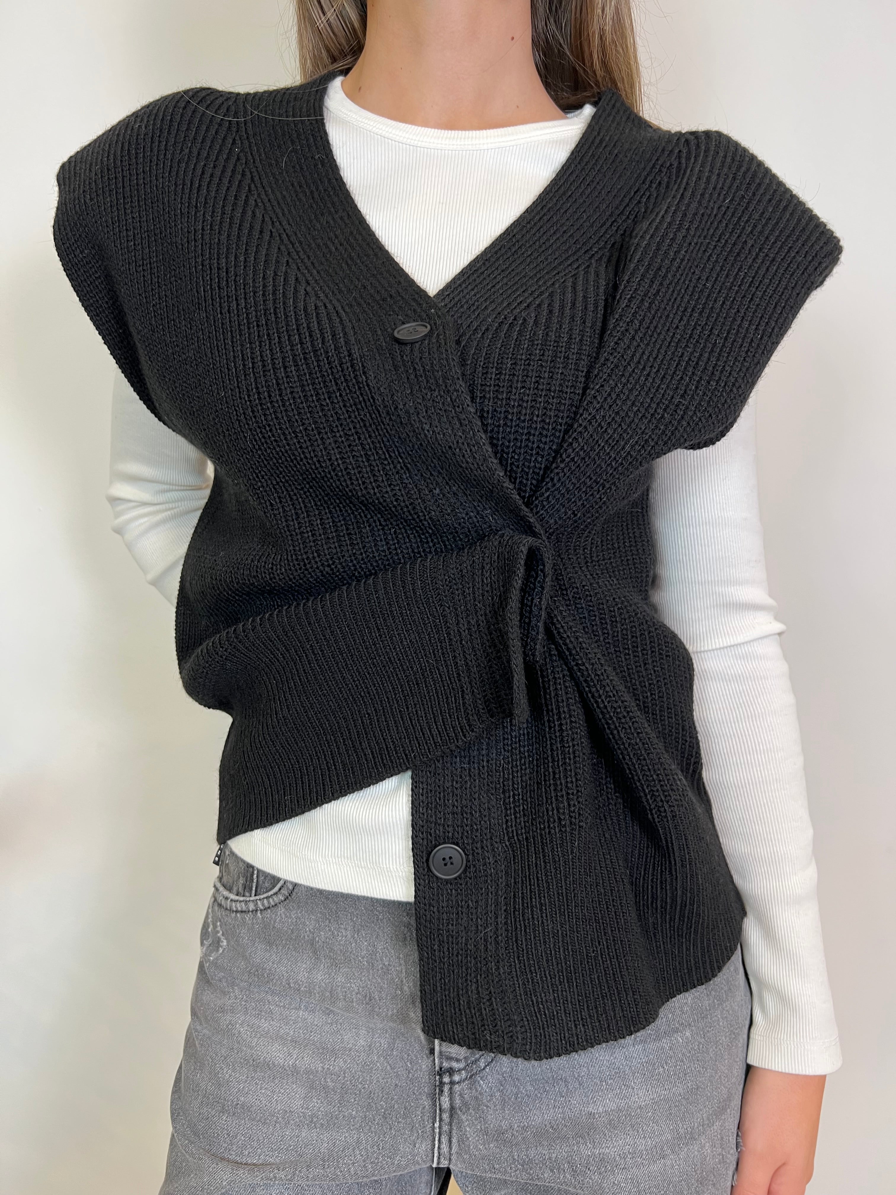 Gilet asimmetrico - Haveone