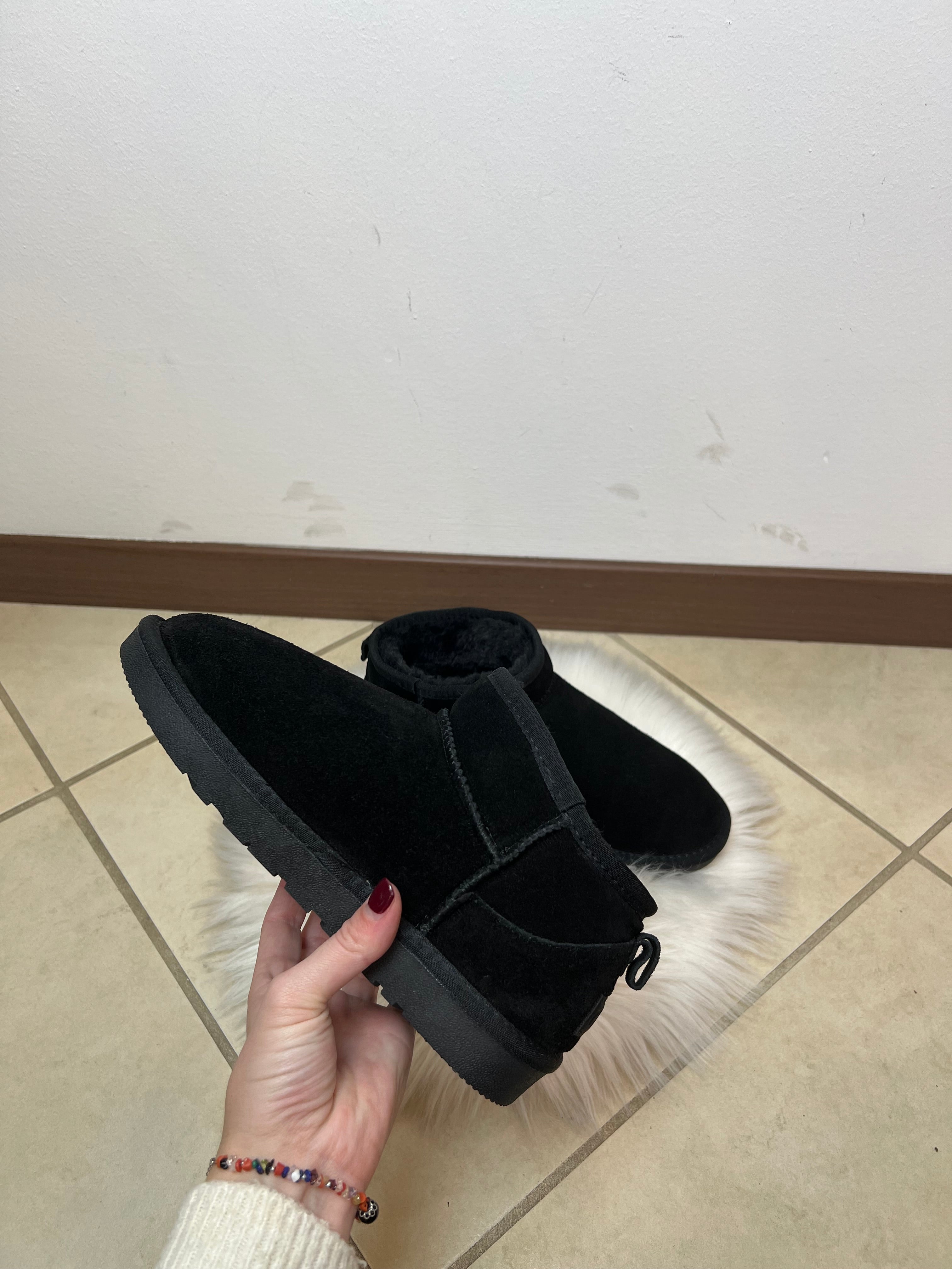 Stivaletti pelo interno suola bassa - Ovyé