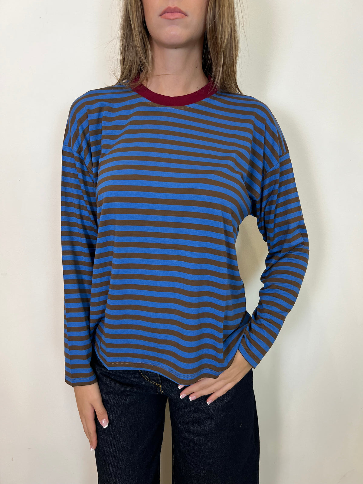Maglia scatola righe - Haveone