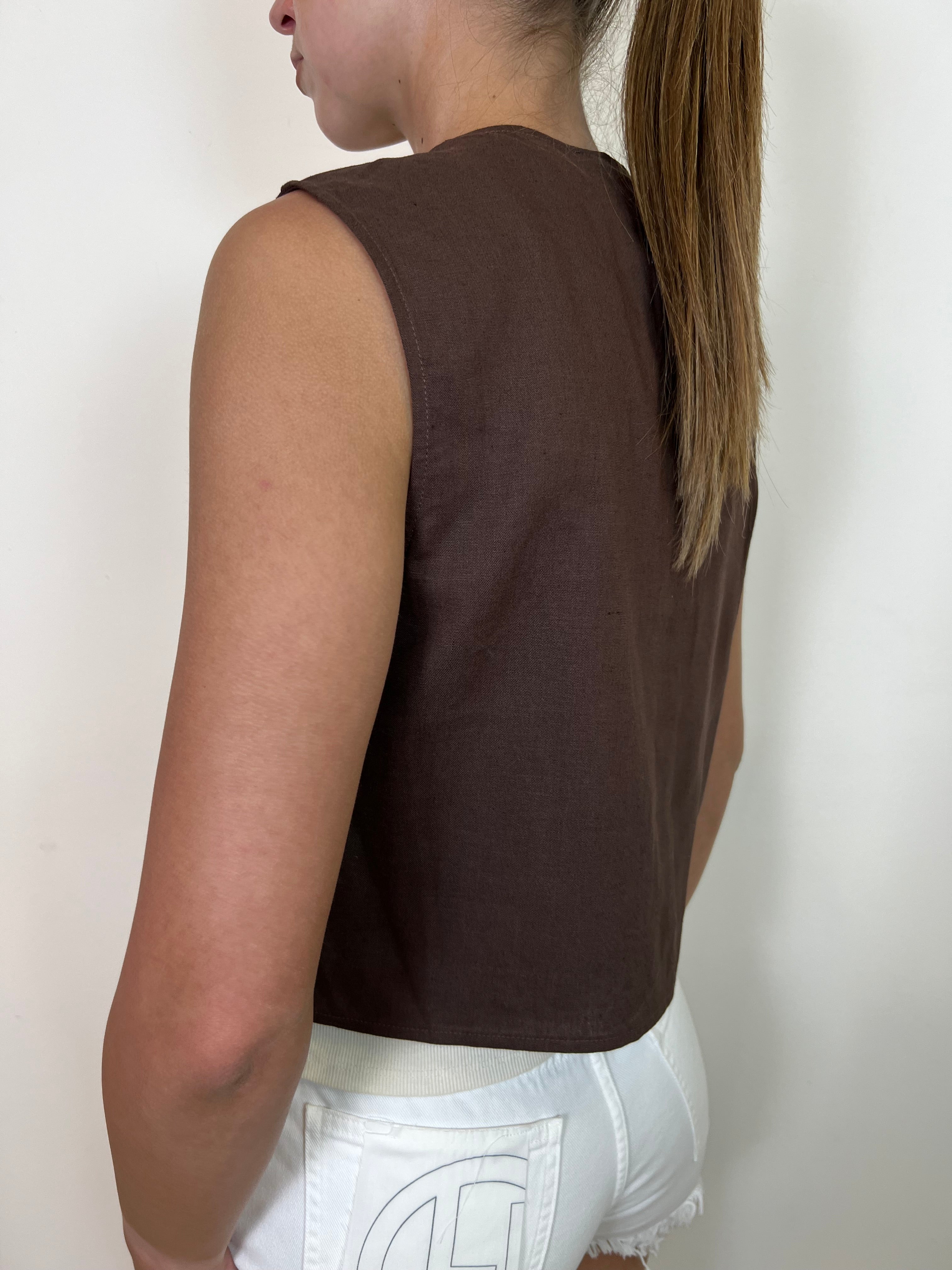 Gilet ricami con laccetti - You Decide