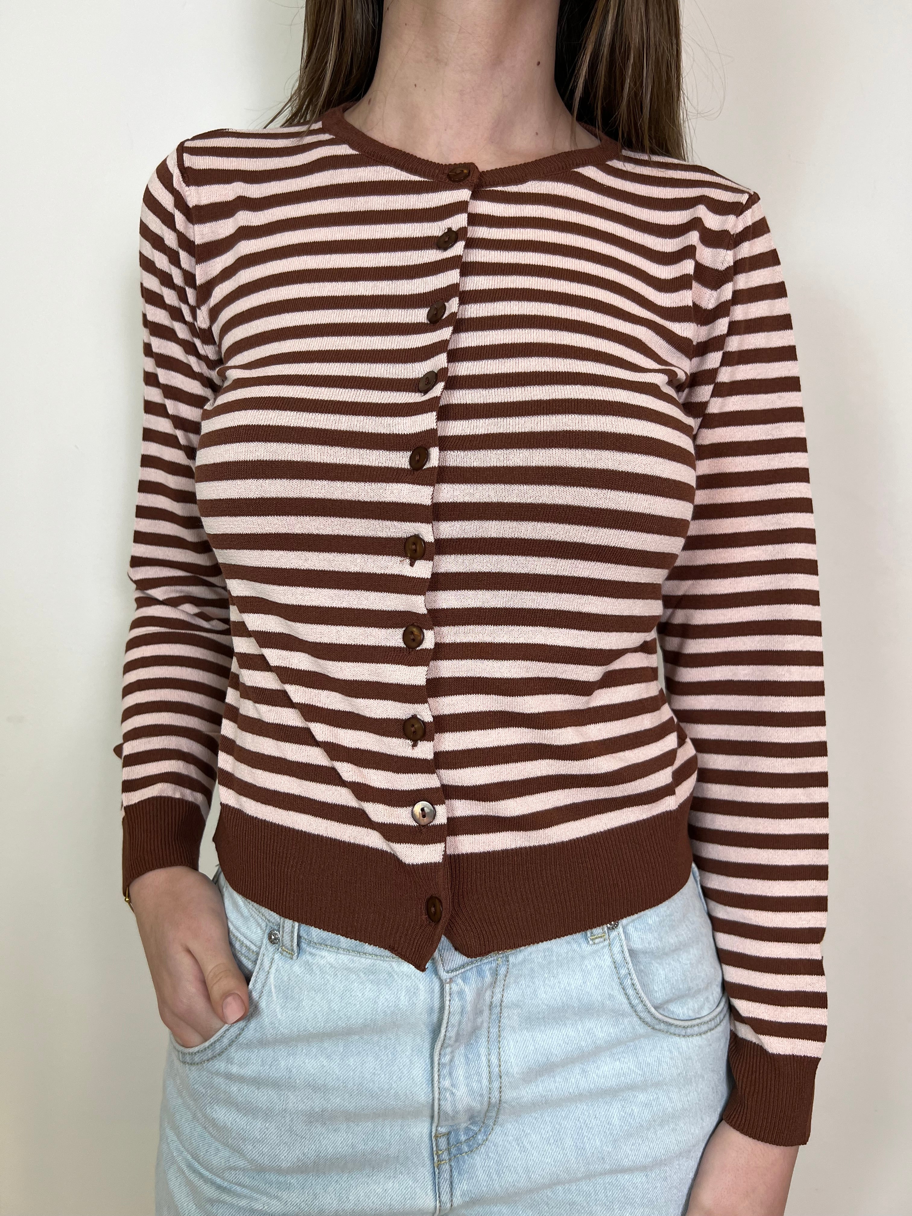 Cardigan righe - Kontatto