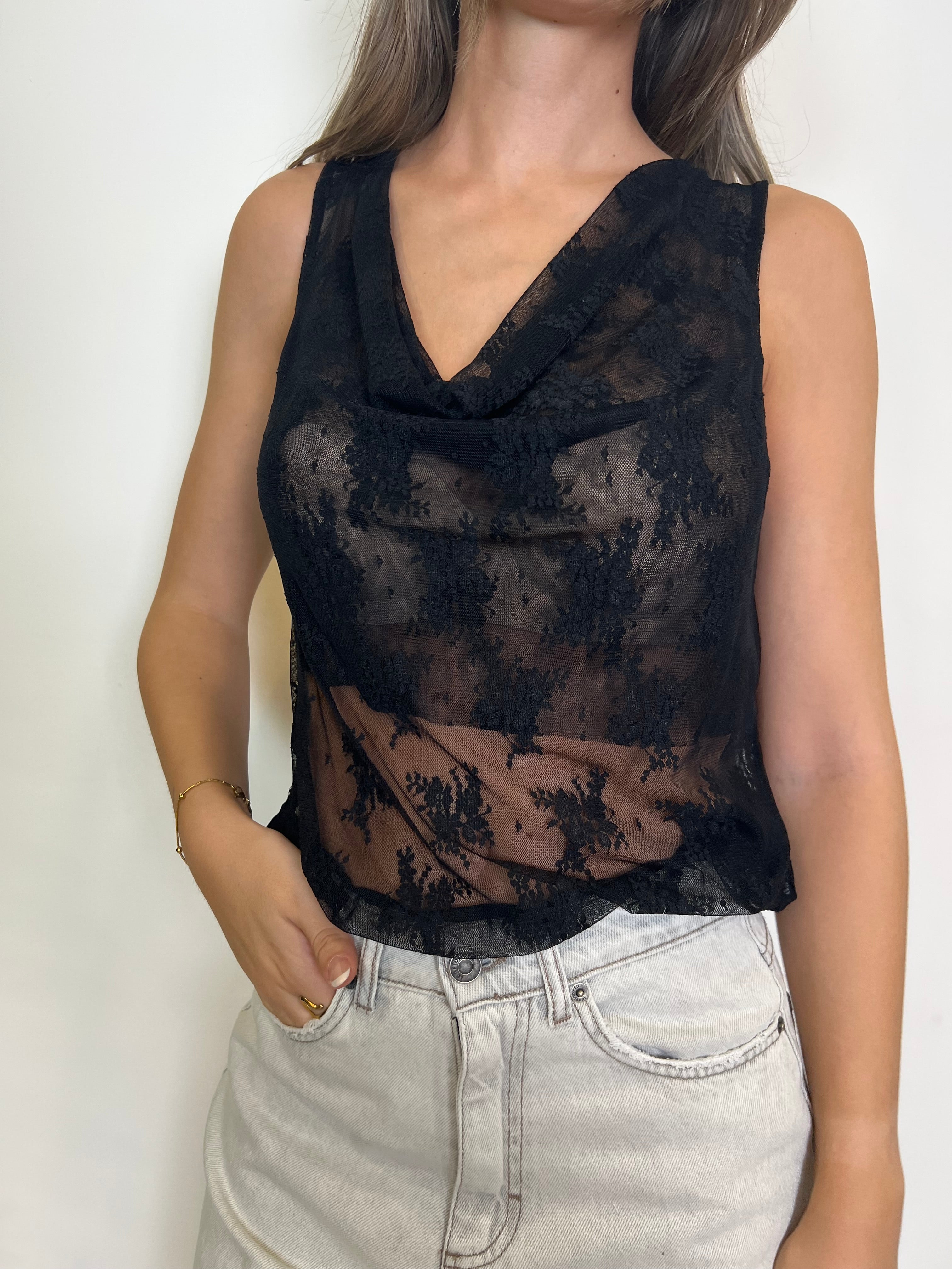 Top pizzo scollo gronda - Haveone