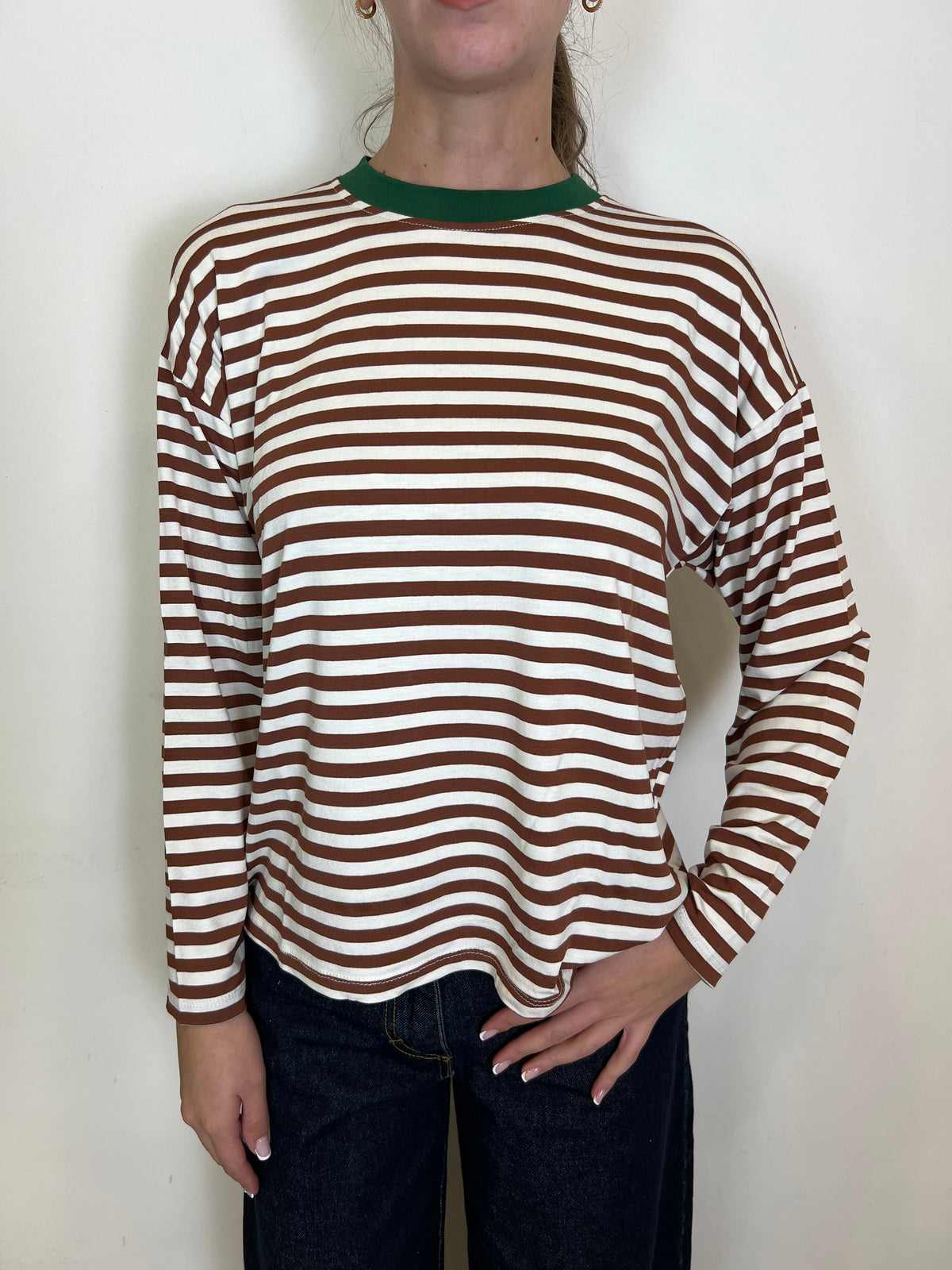 Maglia scatola righe - Haveone