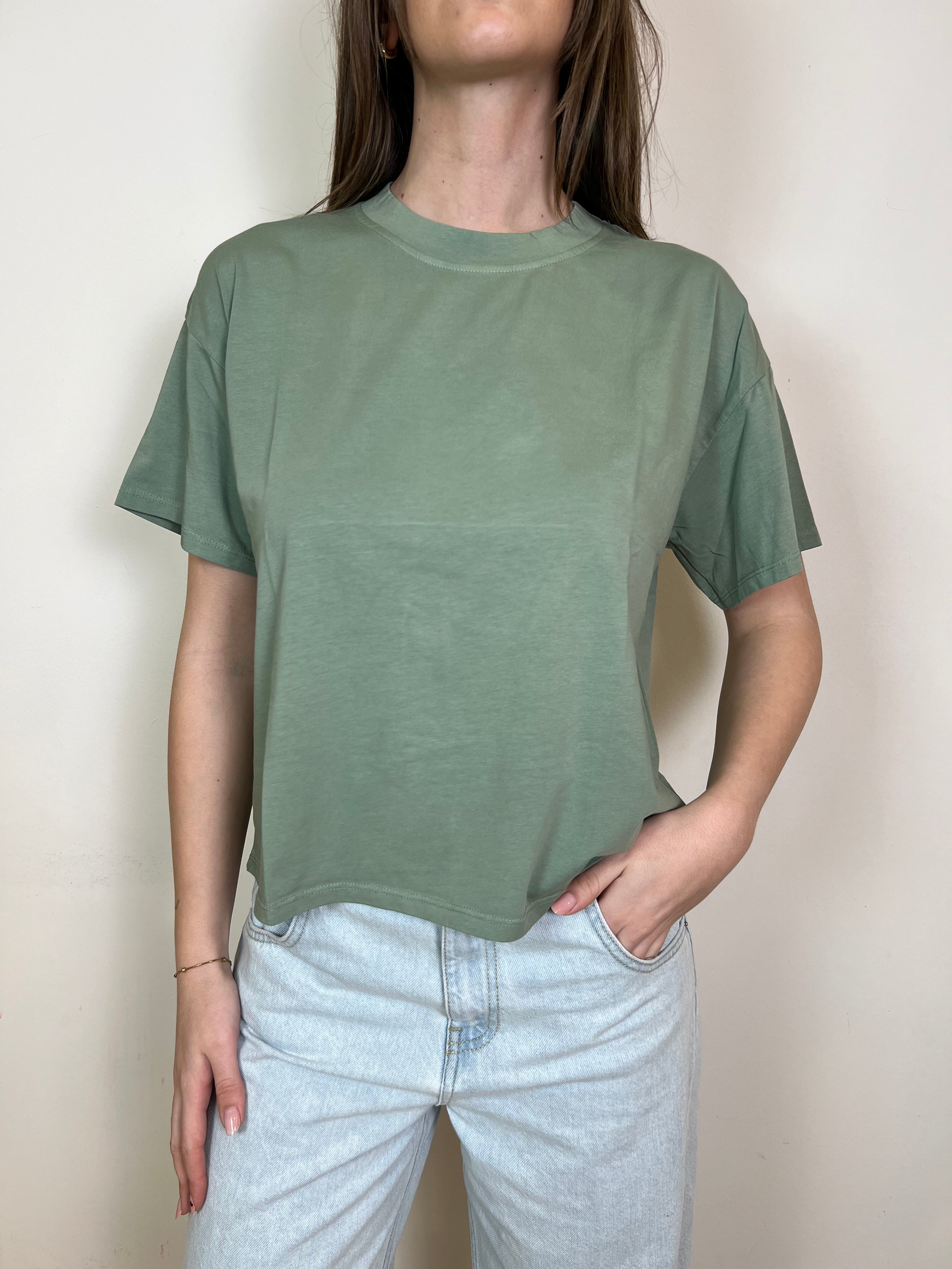 T-shirt scatola mezza manica- Haveone
