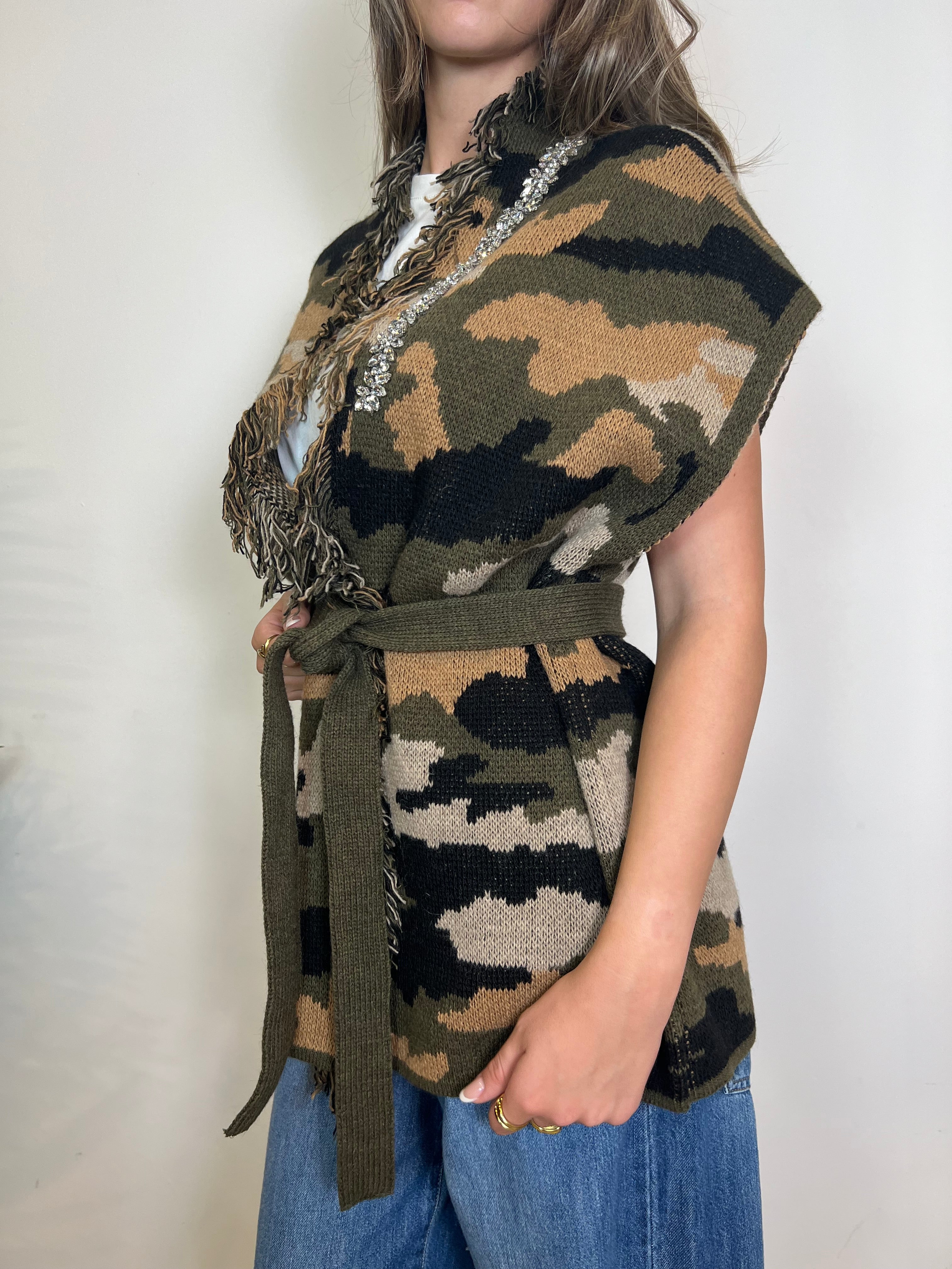 Gilet militare cabochon - Haveone
