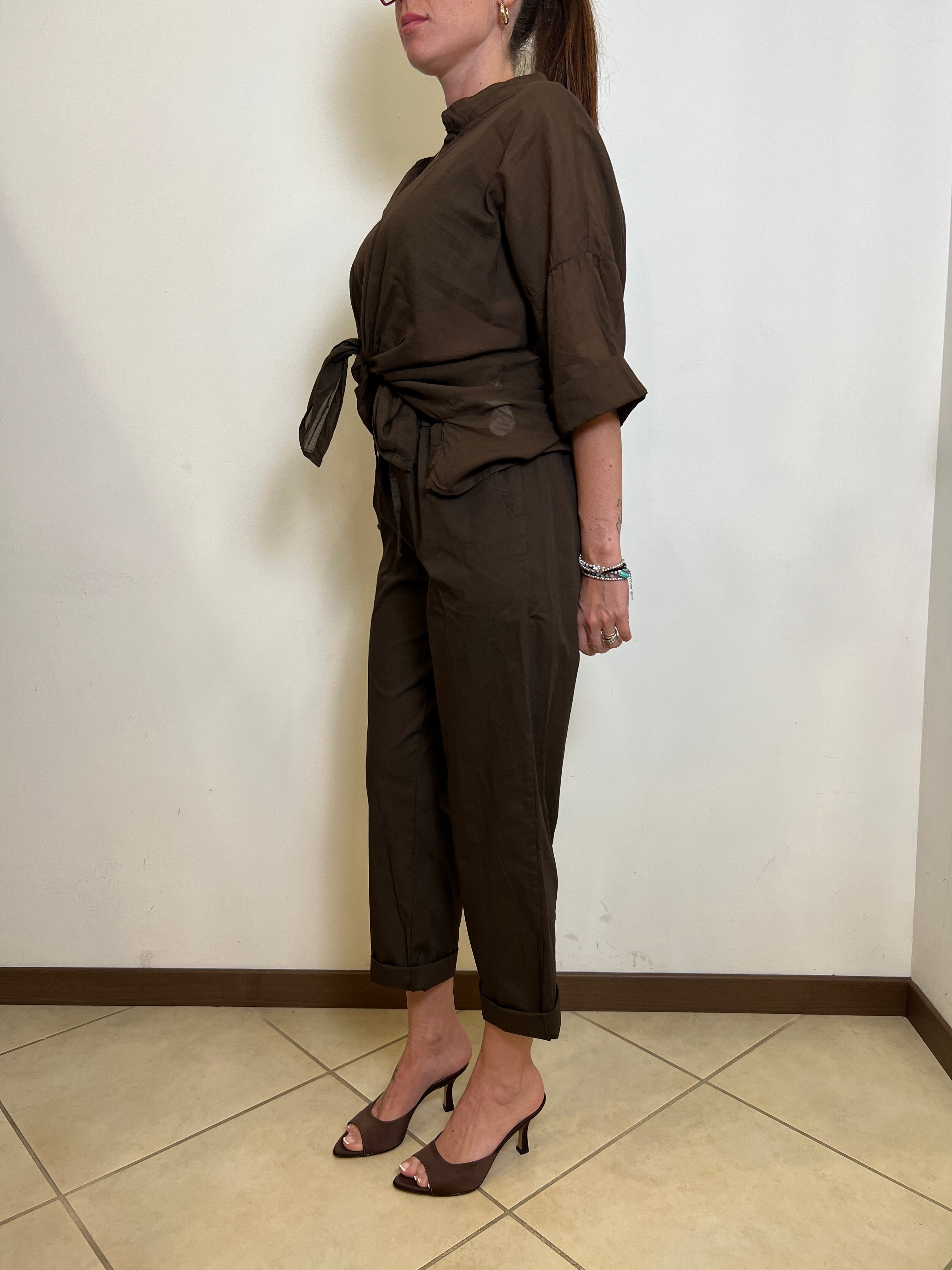 Pantalone cotone elastico - Haveone