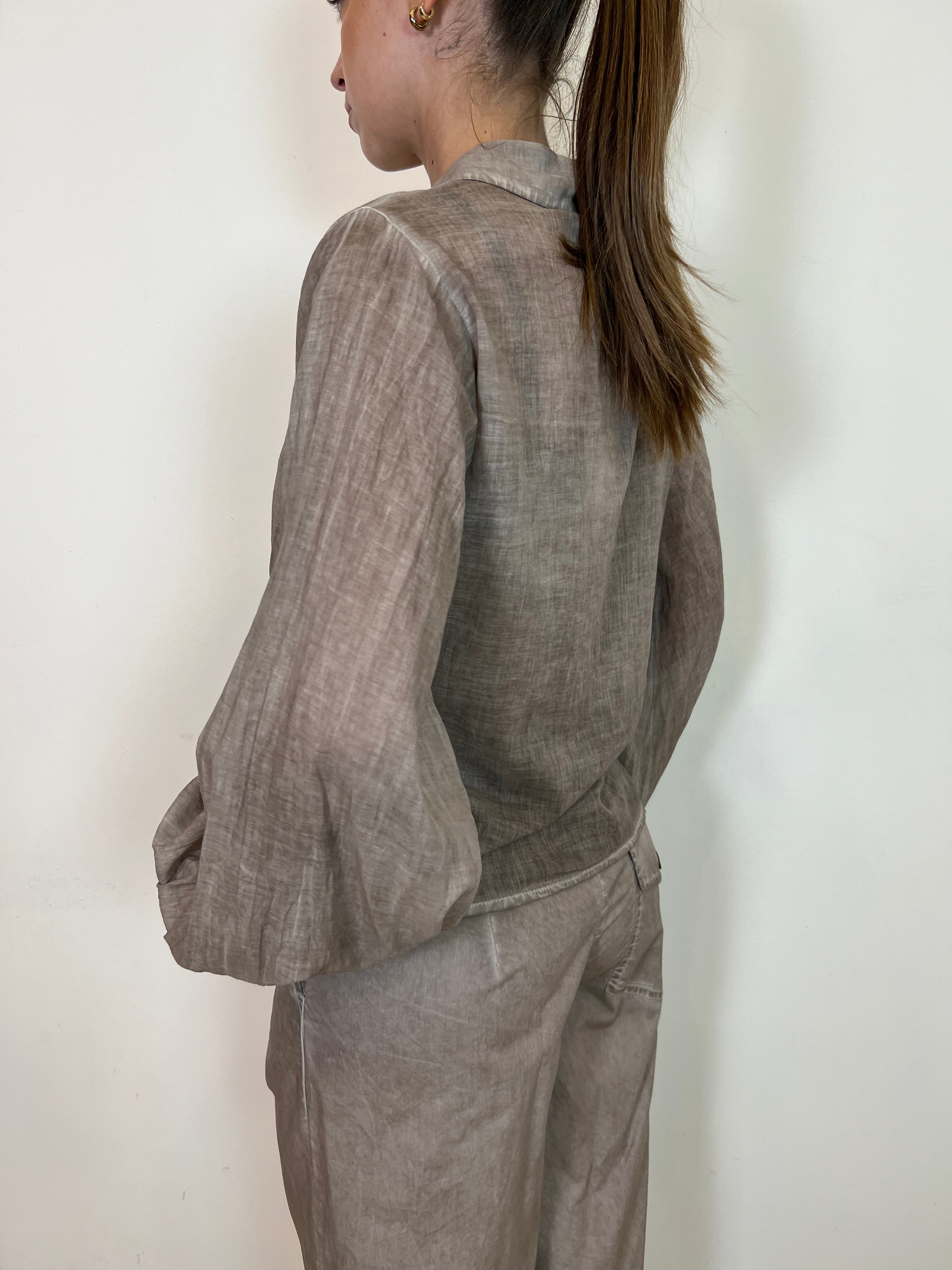 Camicia mussola passamaneria stone - Haveone