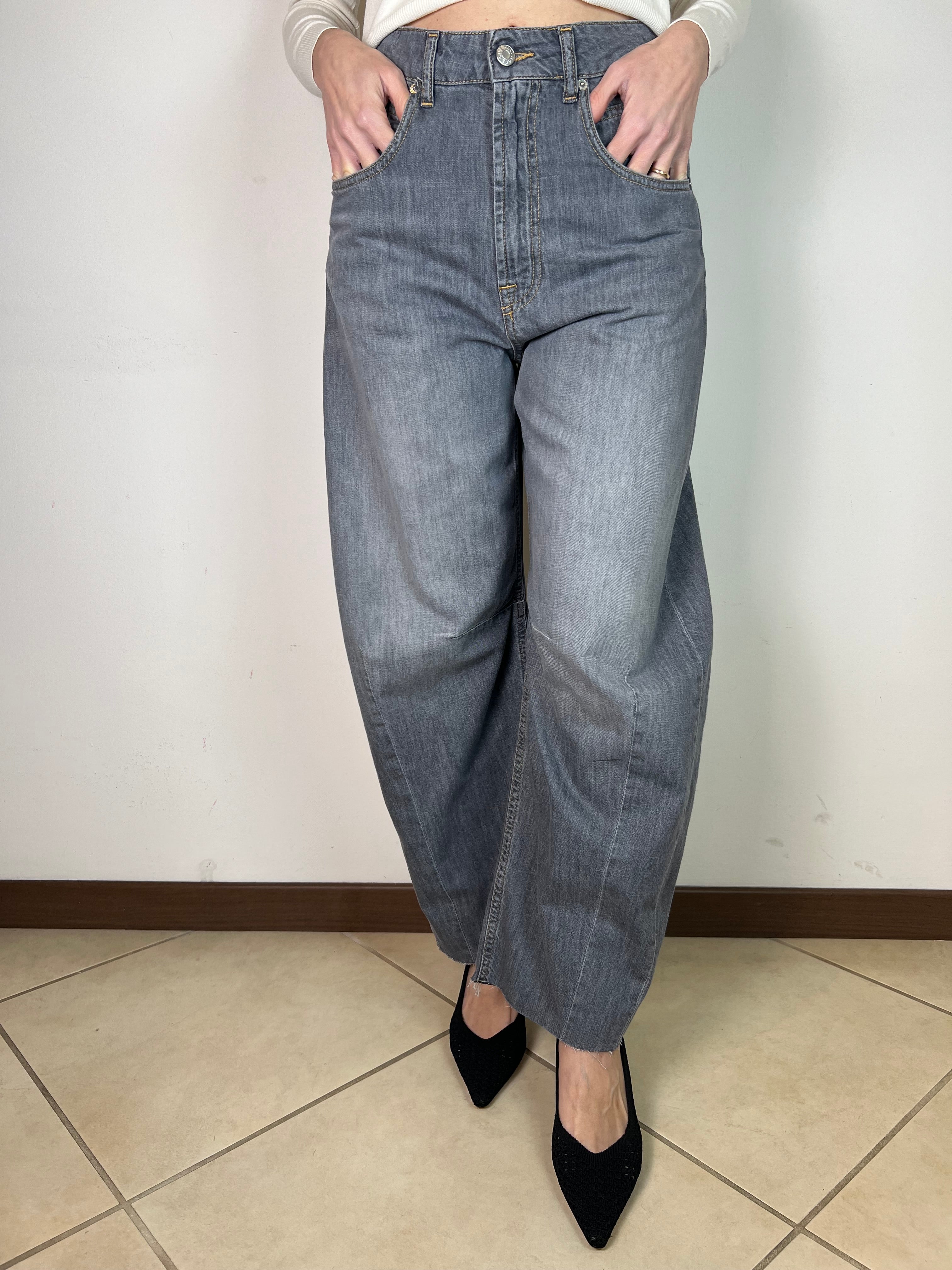 Jeans Barbara grigio - Haveone