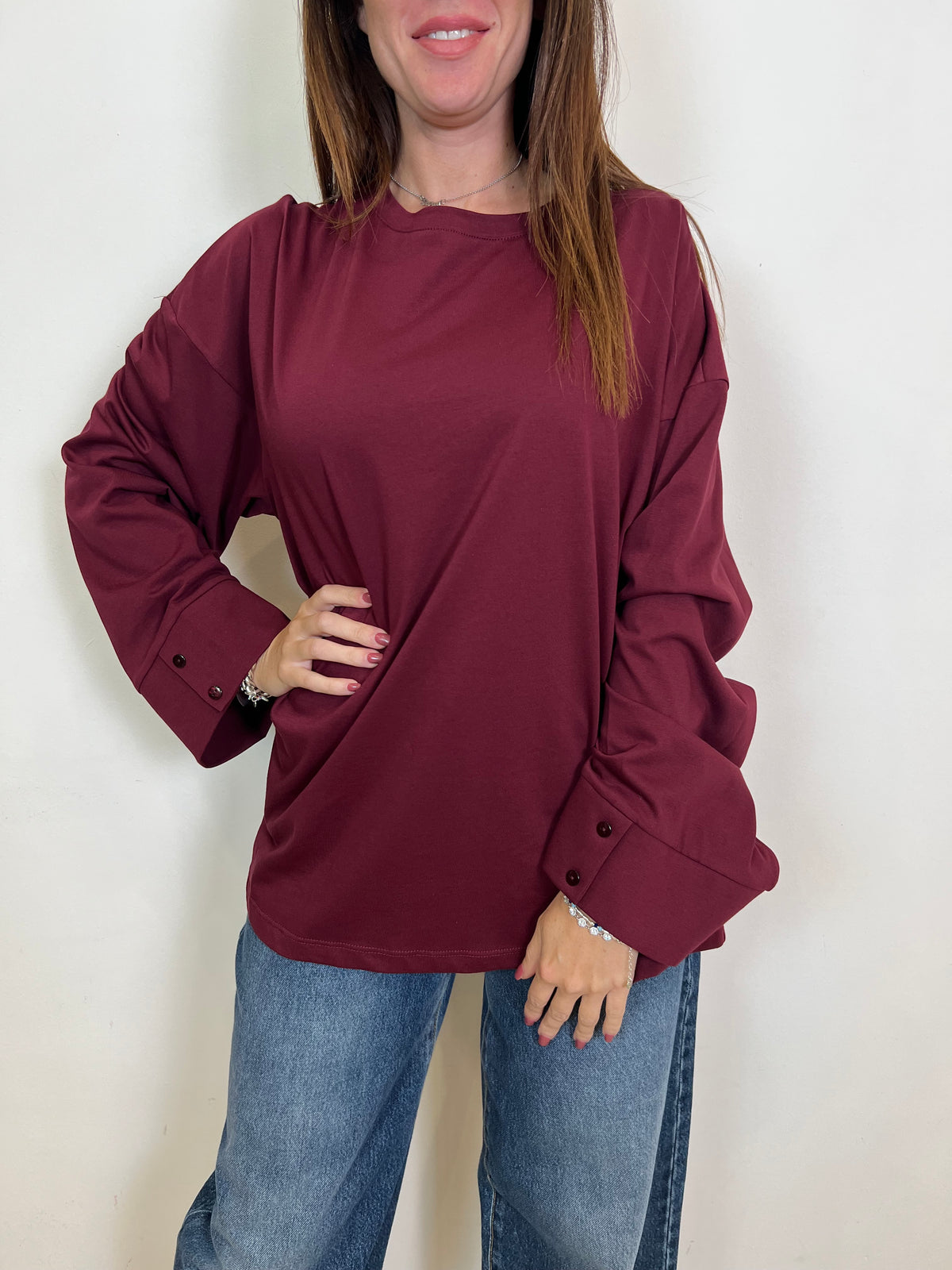 T-shirt over polsino camicia - Tensione In