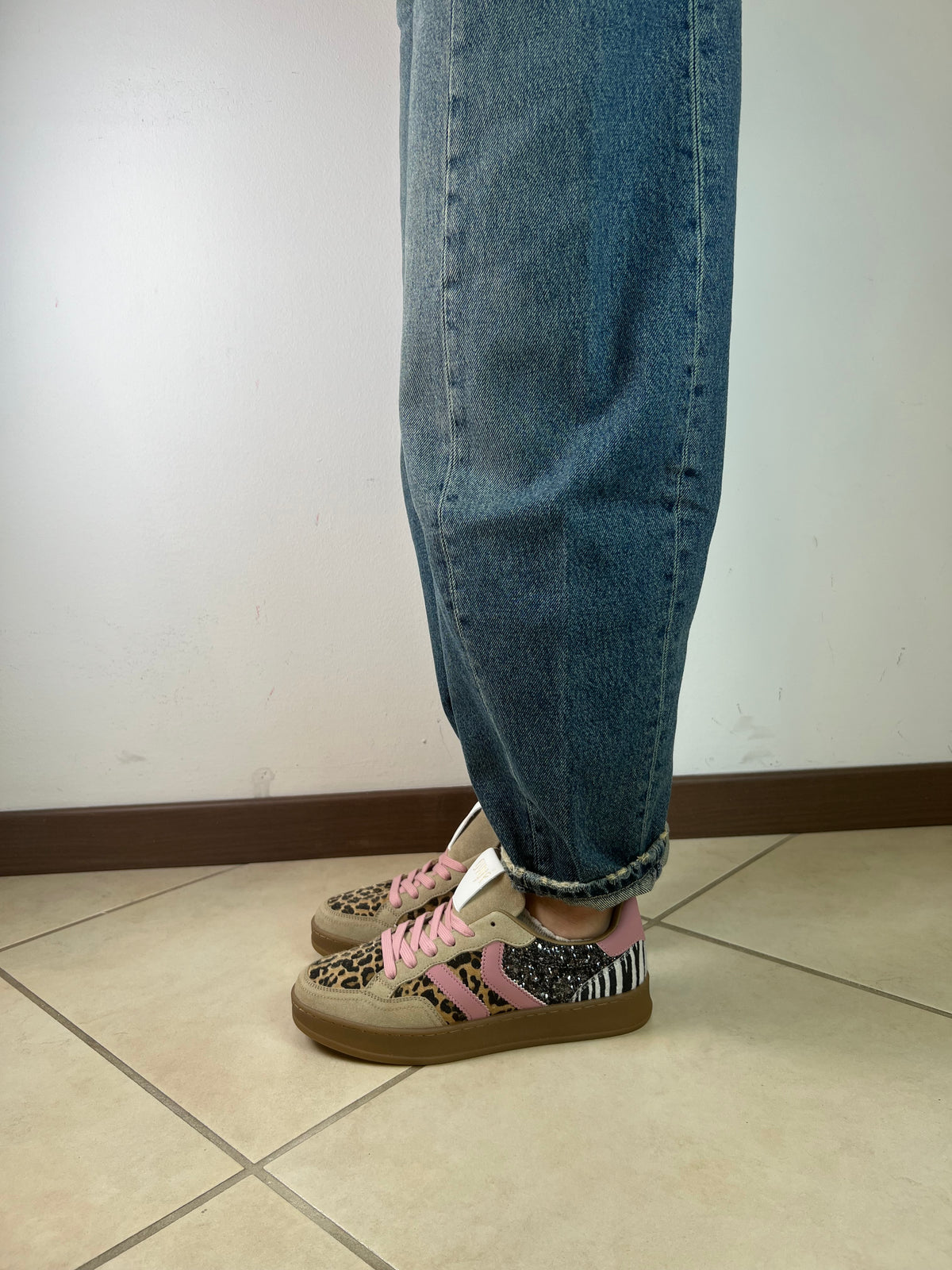 Sneaker macu e zebra - Ovyè
