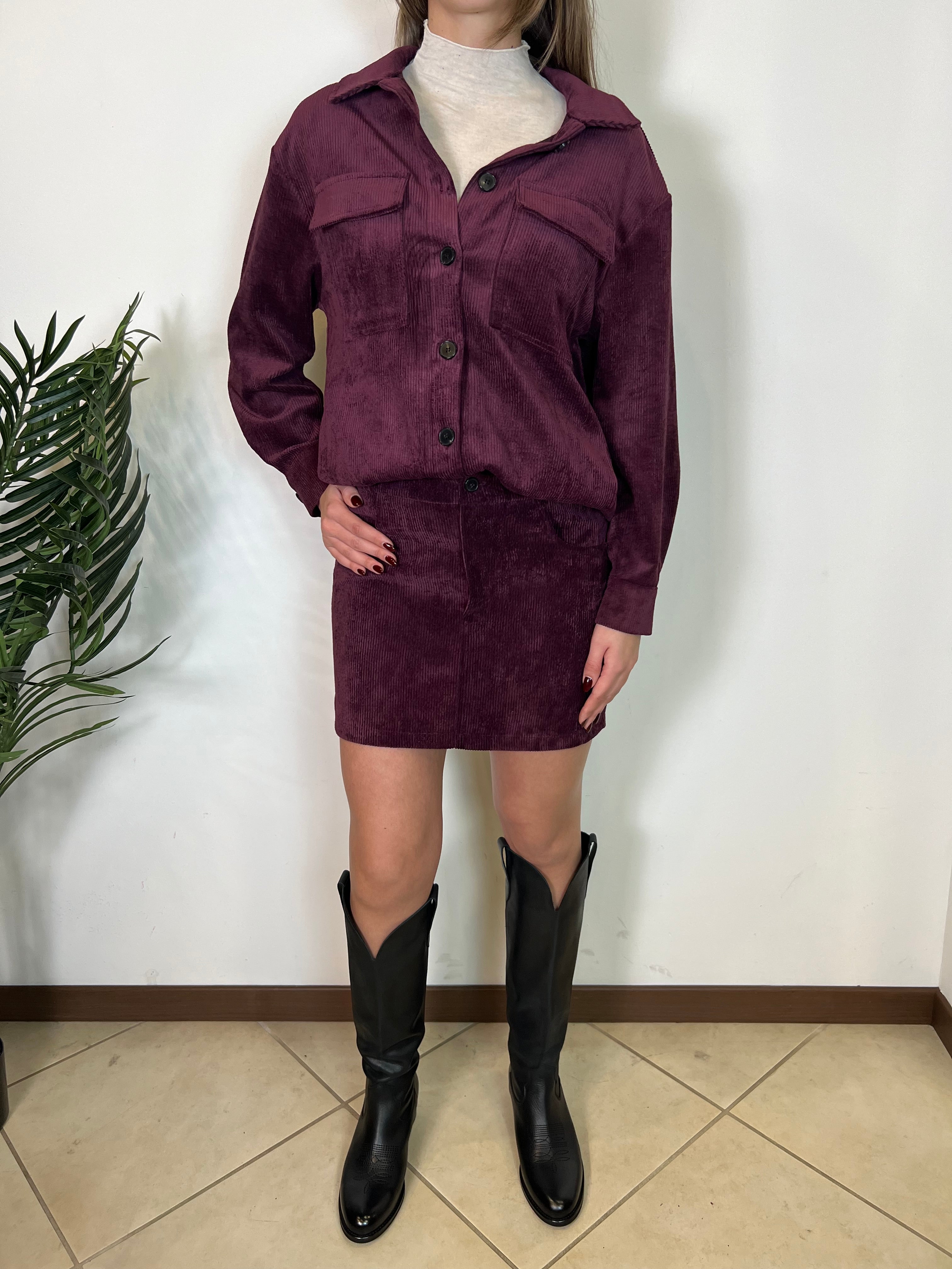 Gonna velluto - Vicolo