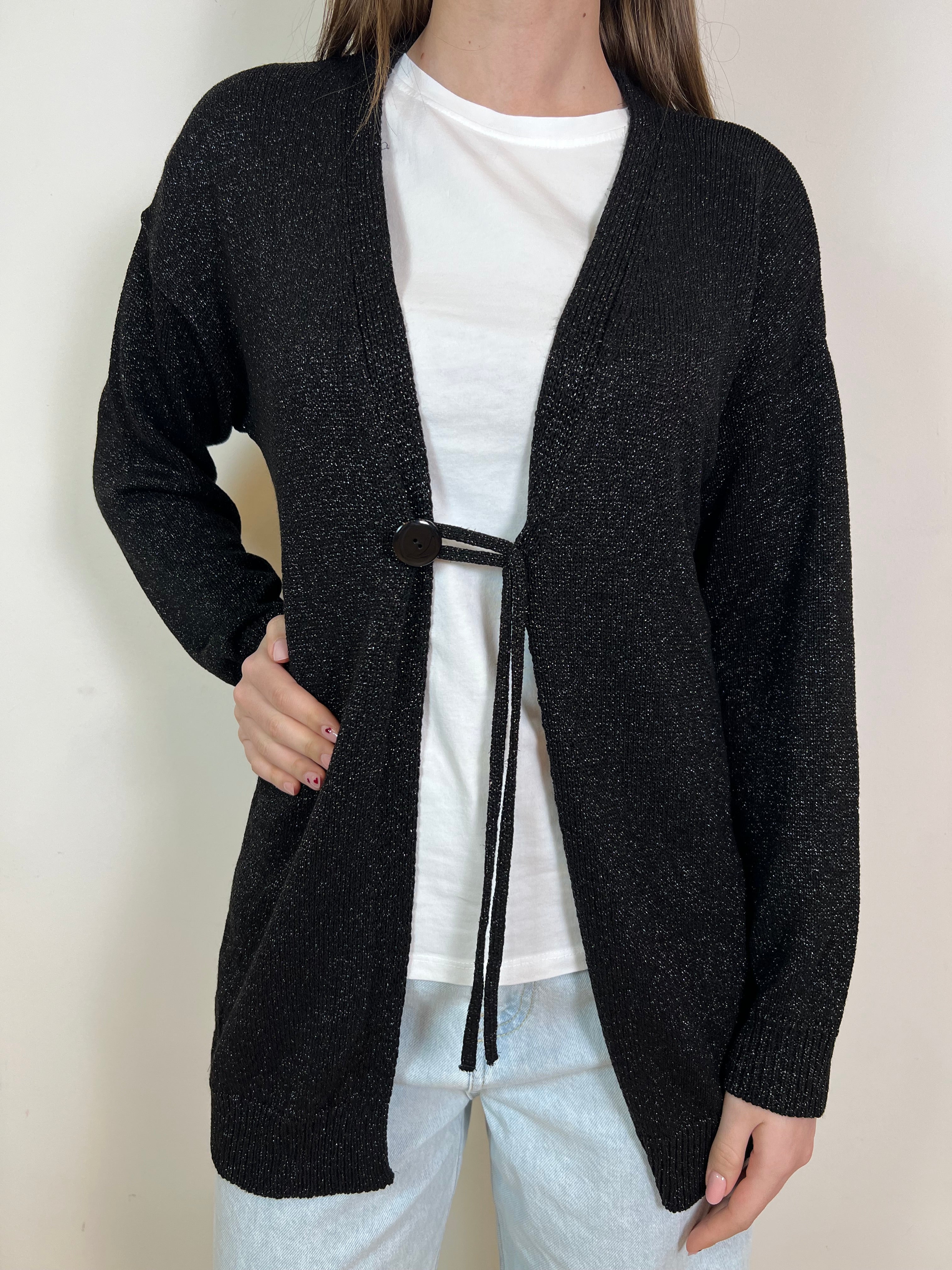 Cardigan lurex - Kontatto