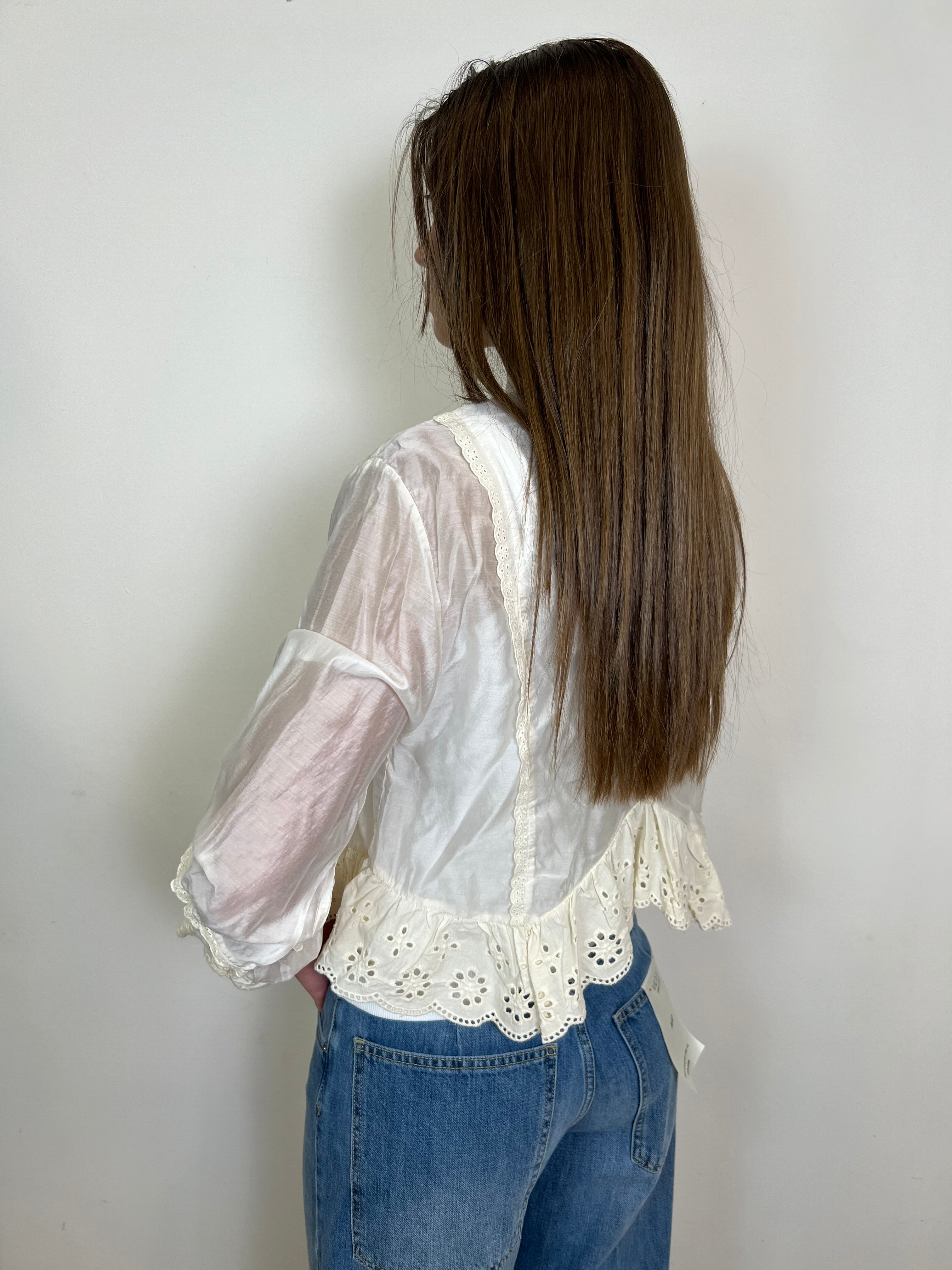 Camicia inserti sangallo - Haveone