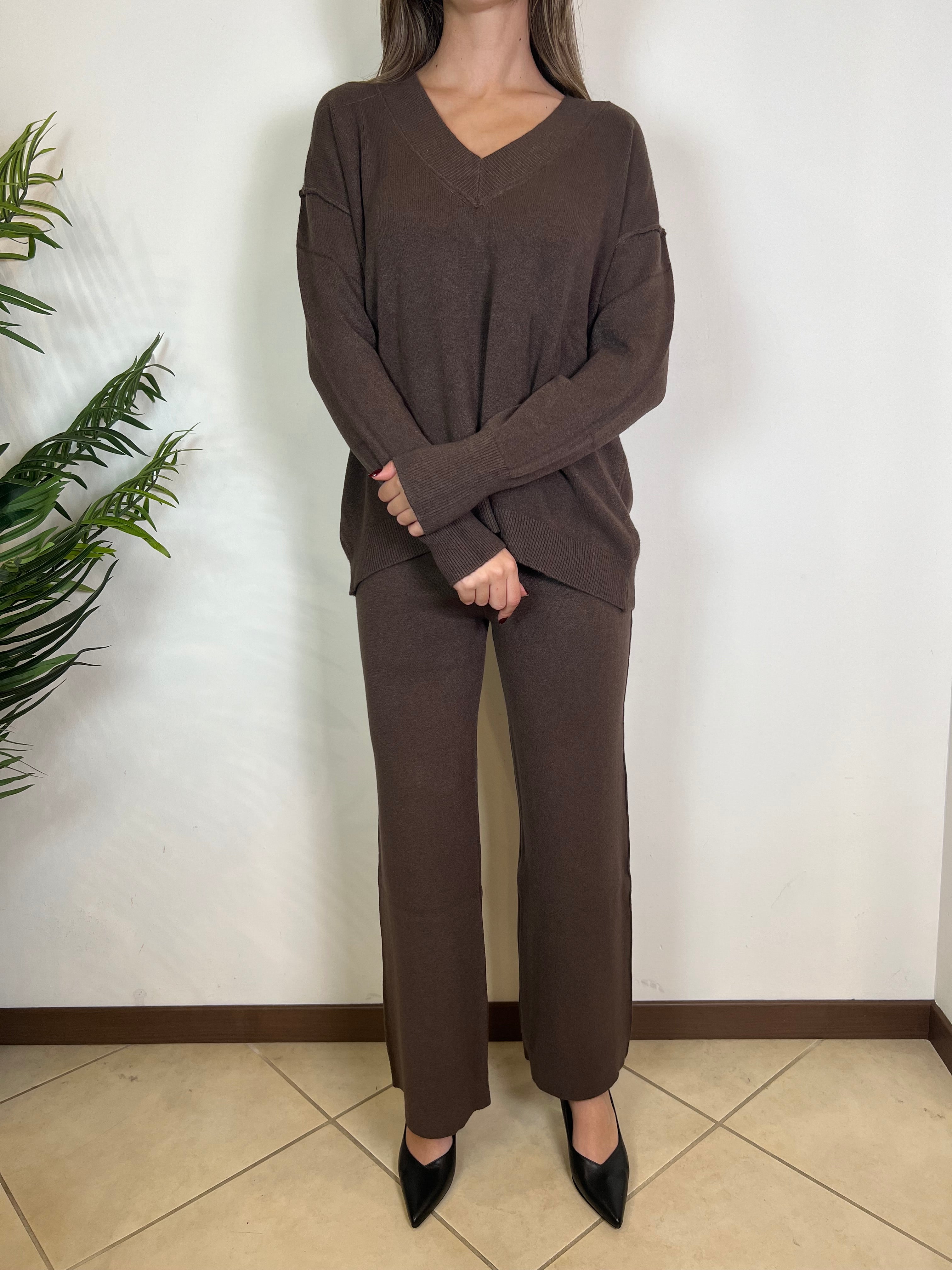 Set coordinato scollo V - Haveone