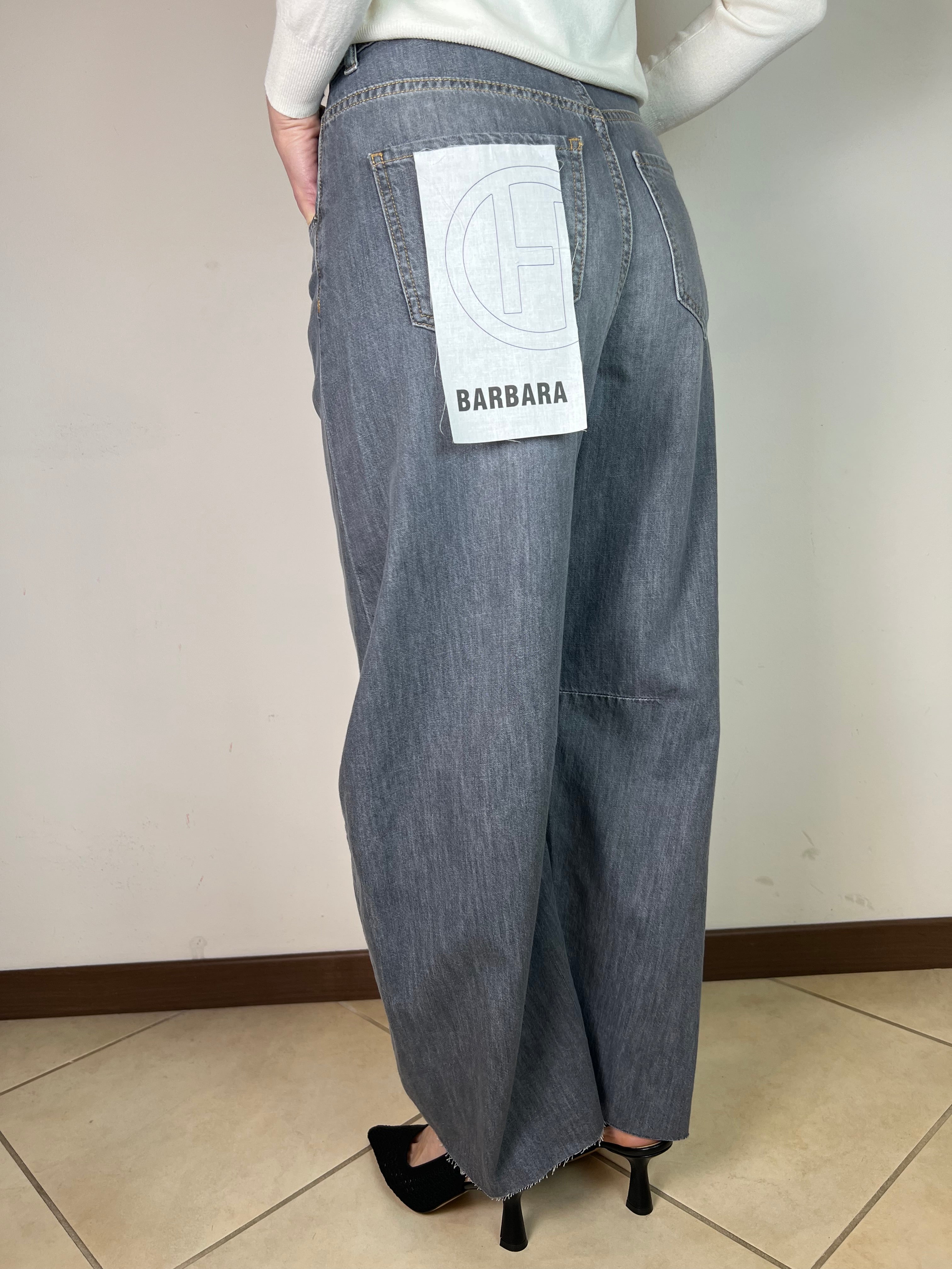 Jeans Barbara grigio - Haveone
