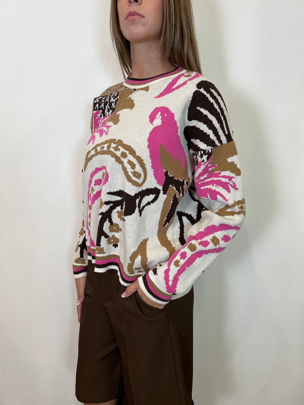Maglia stampa colorata - Haveone