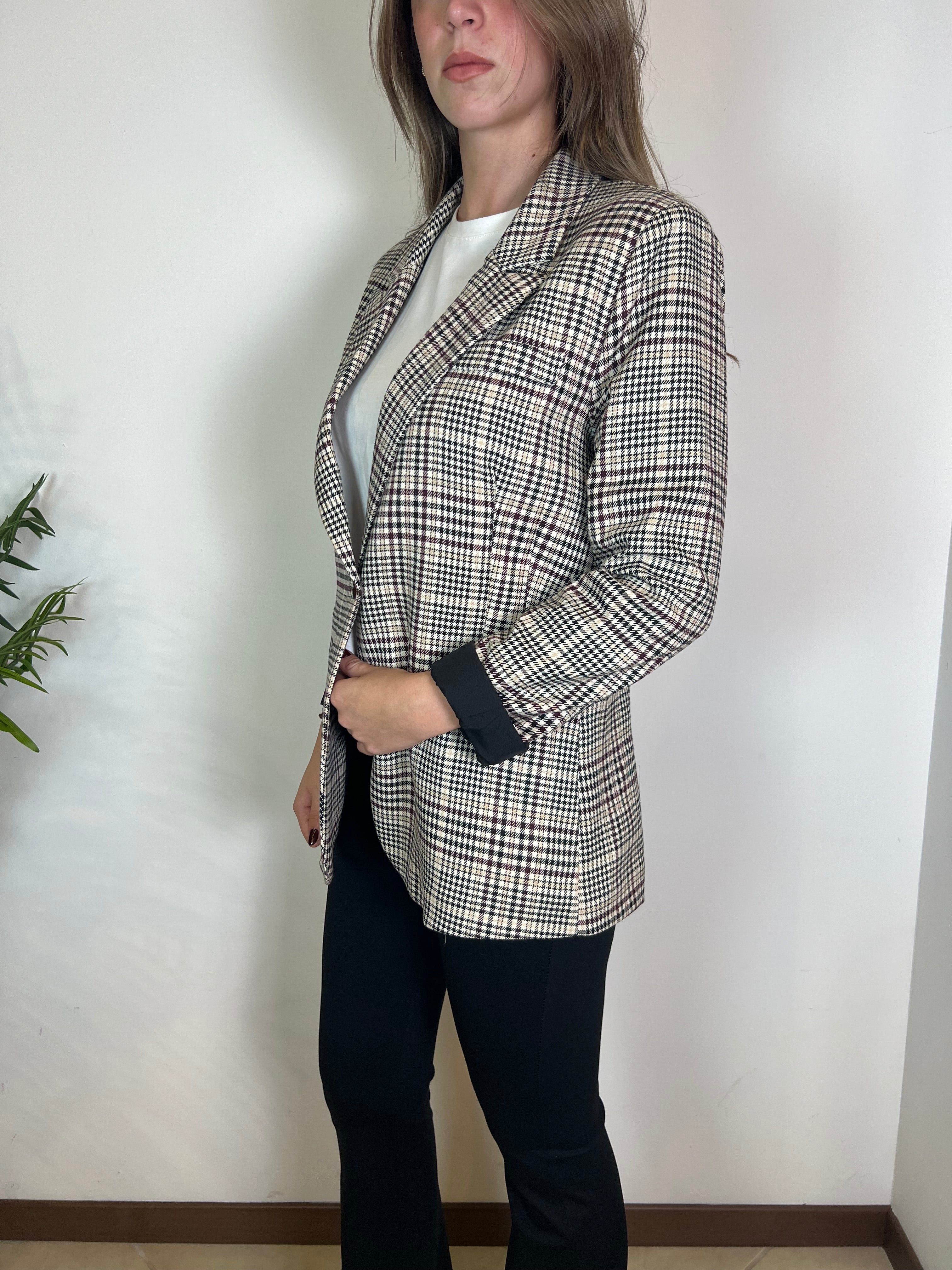 Giacca quadretti - Haveone