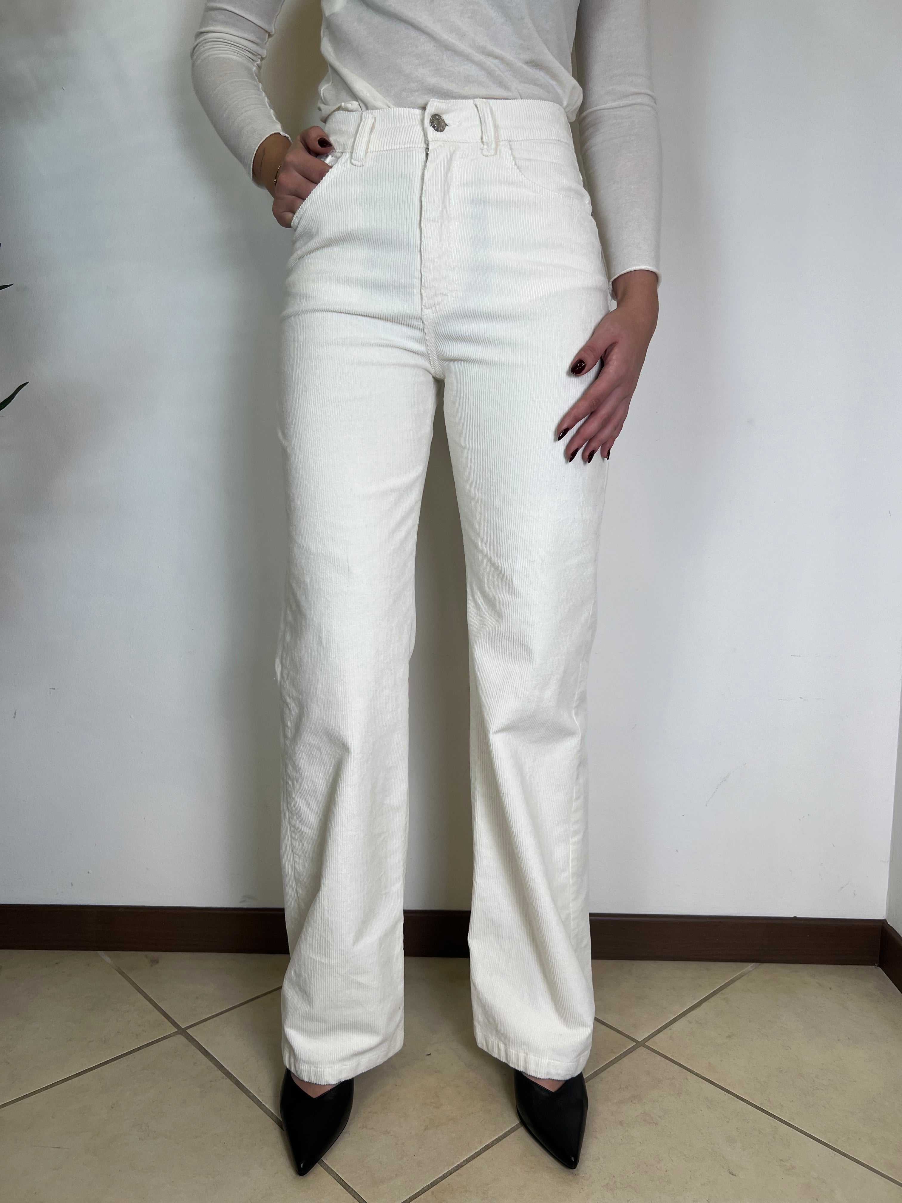 Pantalone London velluto mille righe - Haveone