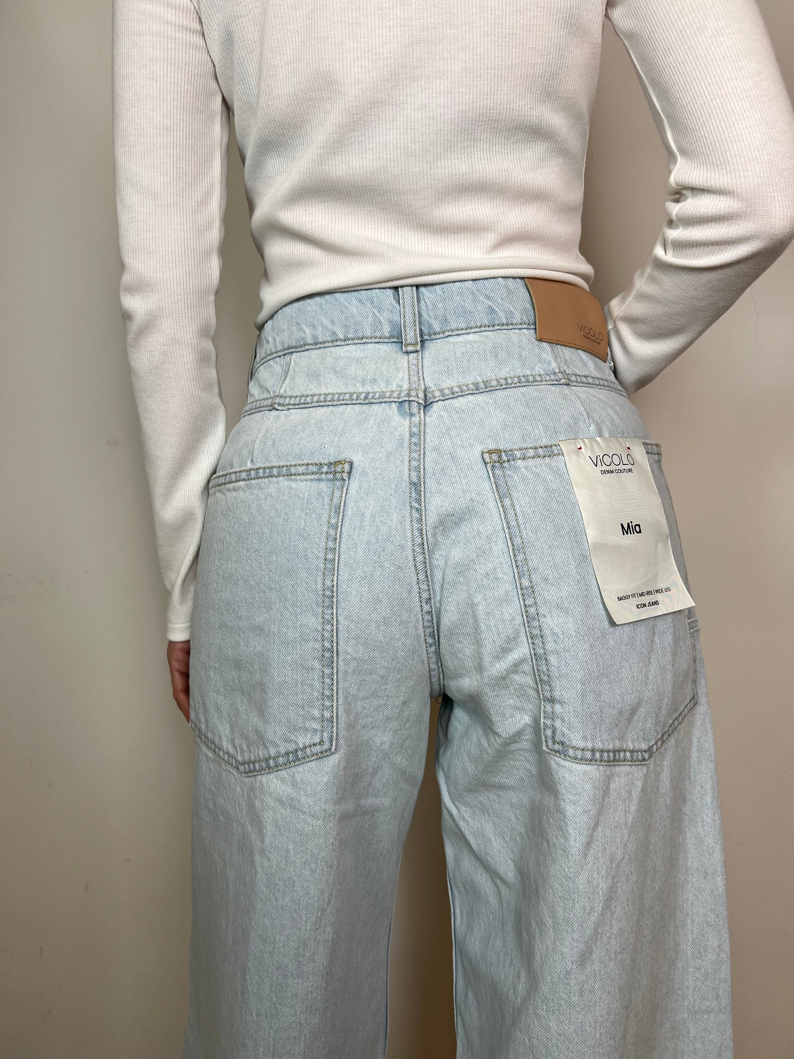 Jeans Mia azzurro chiaro - Vicolo