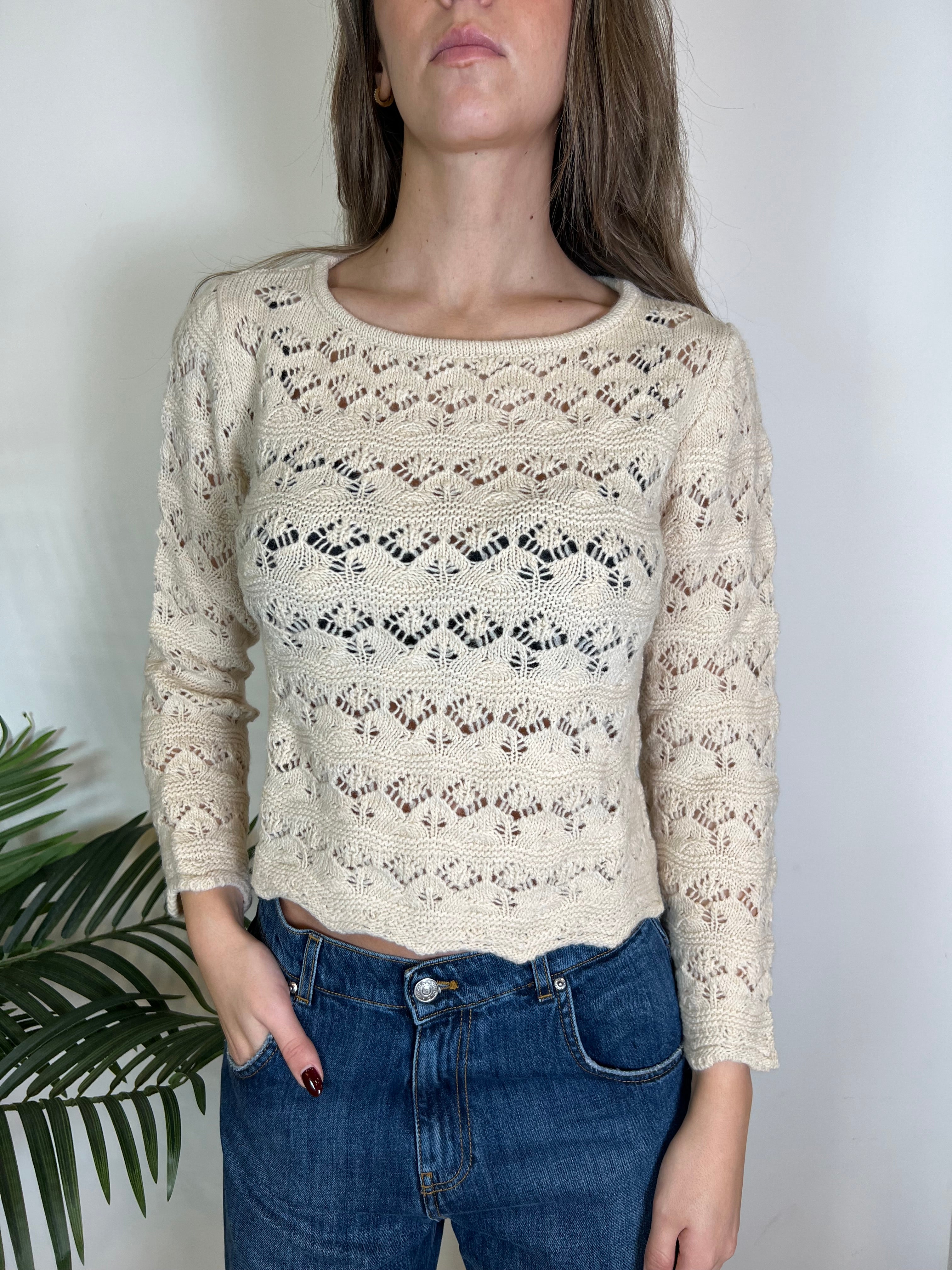 Maglia traforata - Haveone