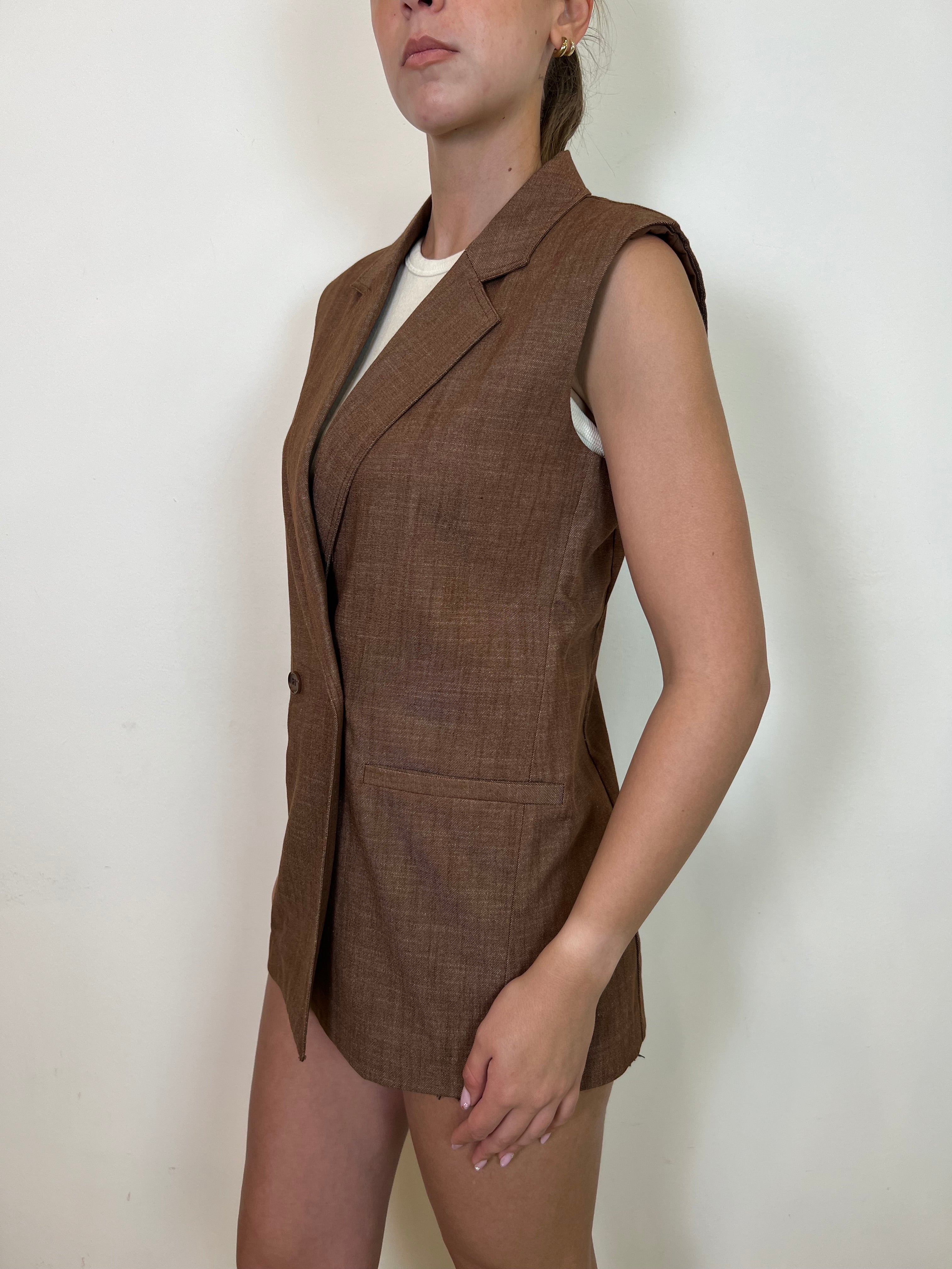 Gilet lungo doppiopetto - You Decide