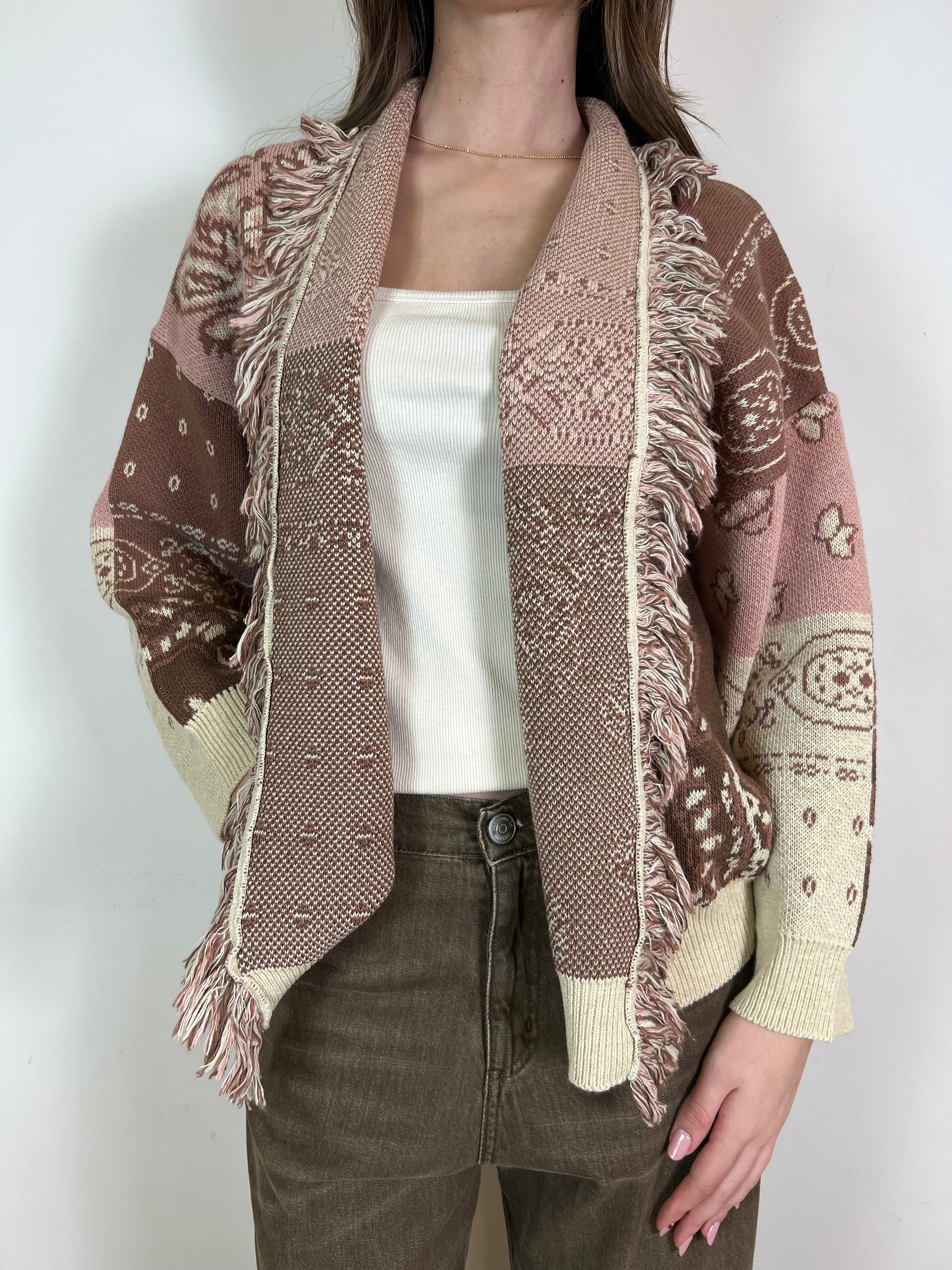 Cardigan etnico - Kontatto