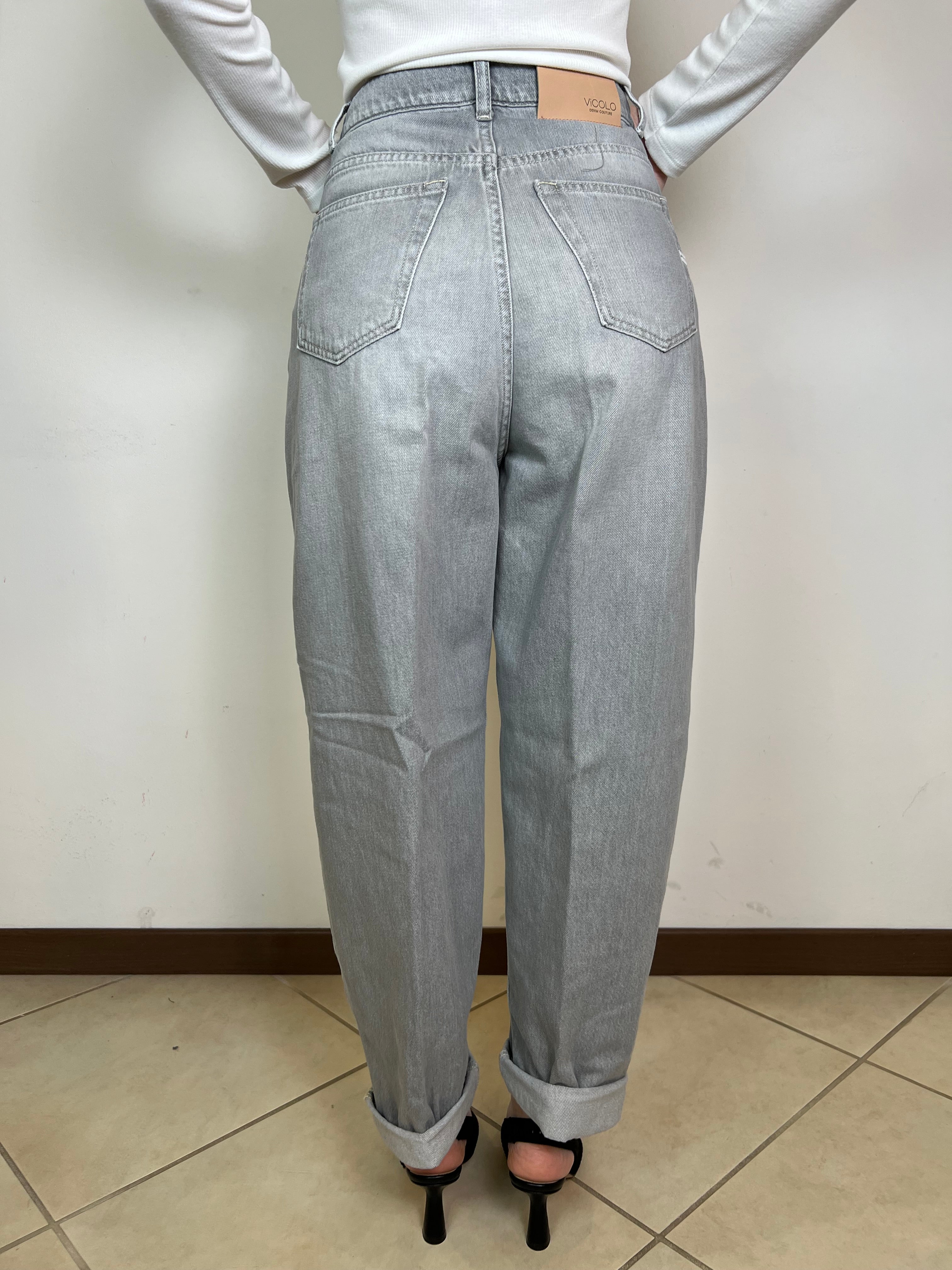 Jeans Laila grigio - Vicolo