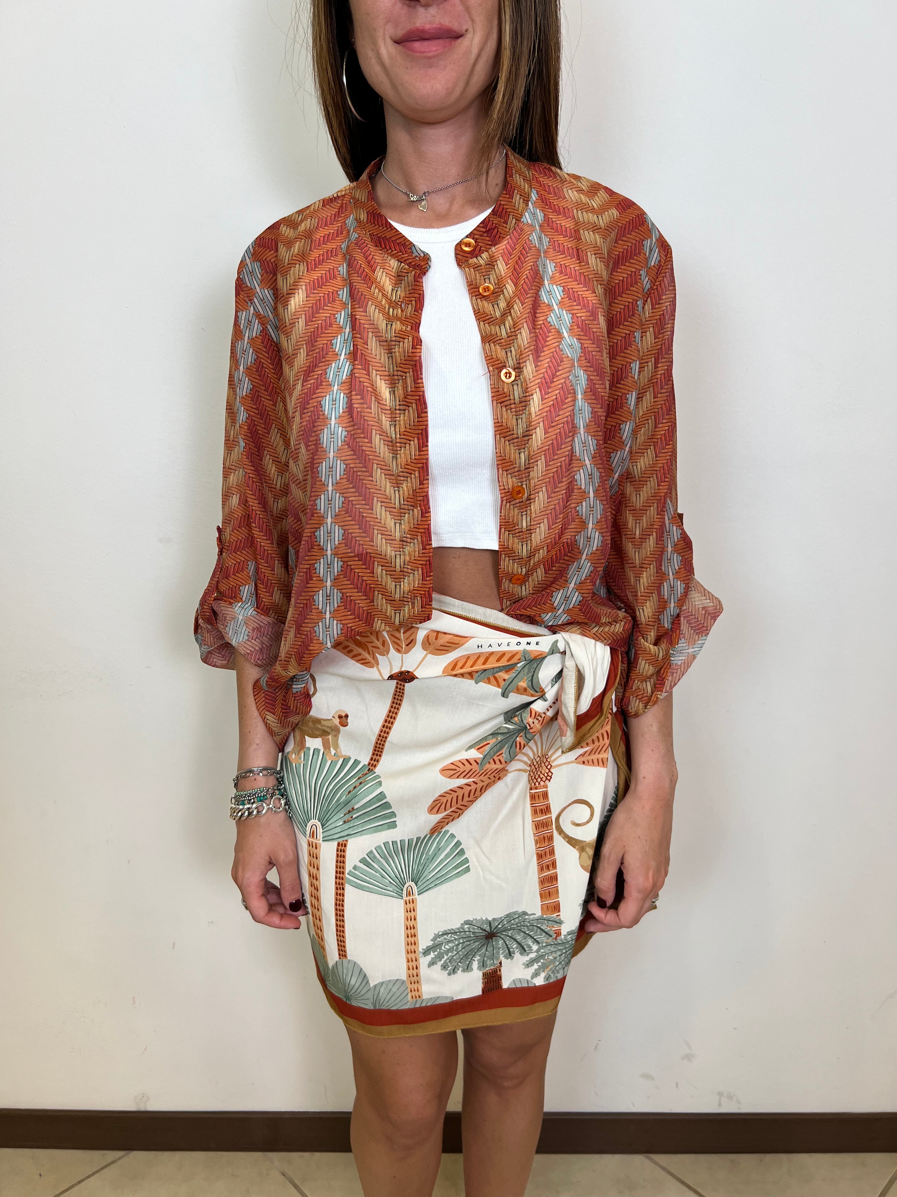 Camicia fantasia zig zag - Haveone