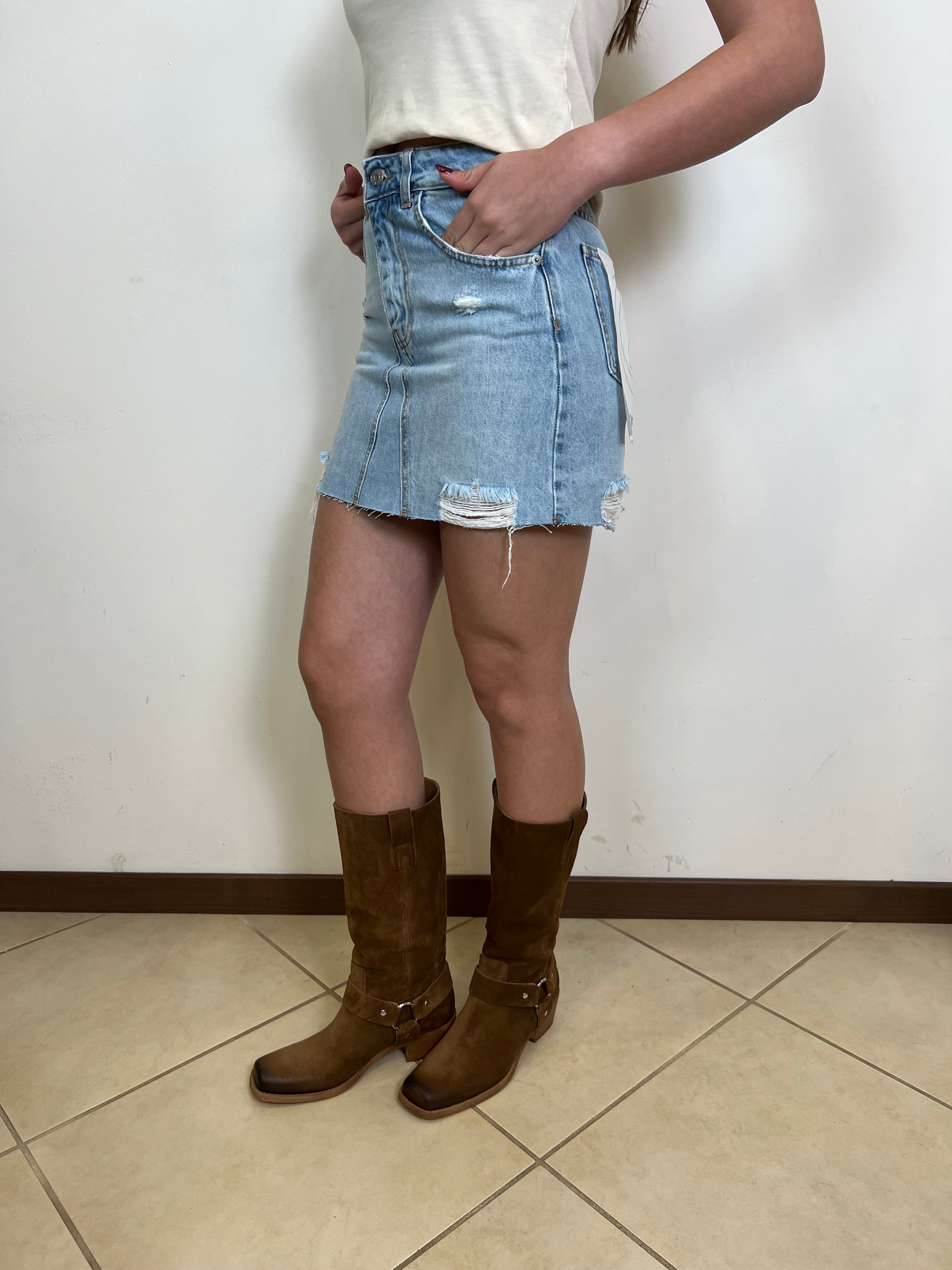 Gonna jeans Ellie - Haveone