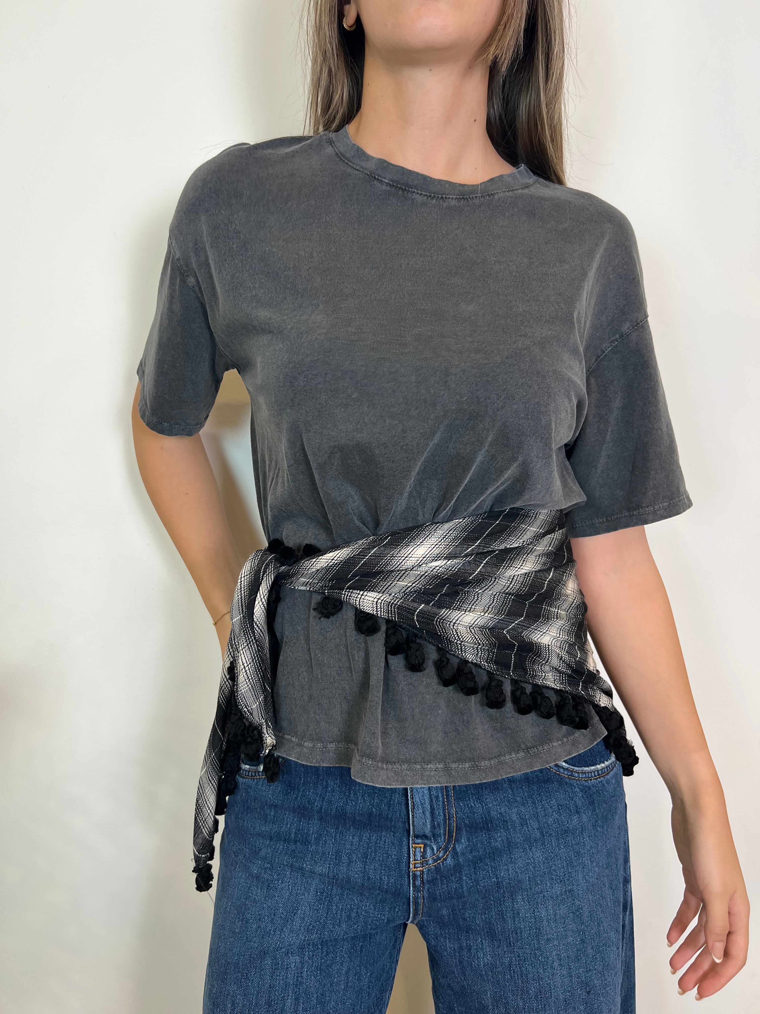 T-shirt con cintura bandana - Haveone