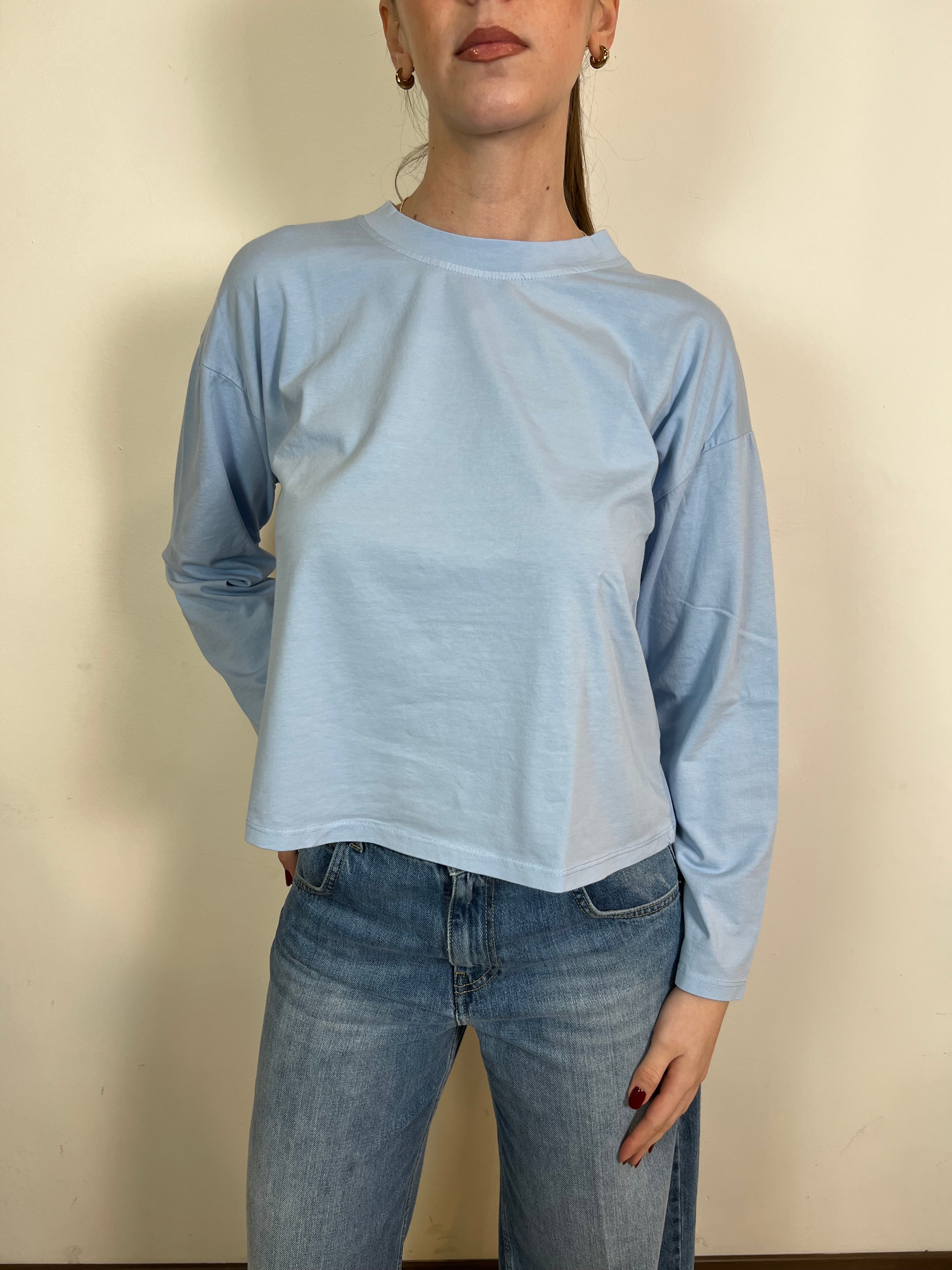 T-shirt scatola manica lunga - Haveone