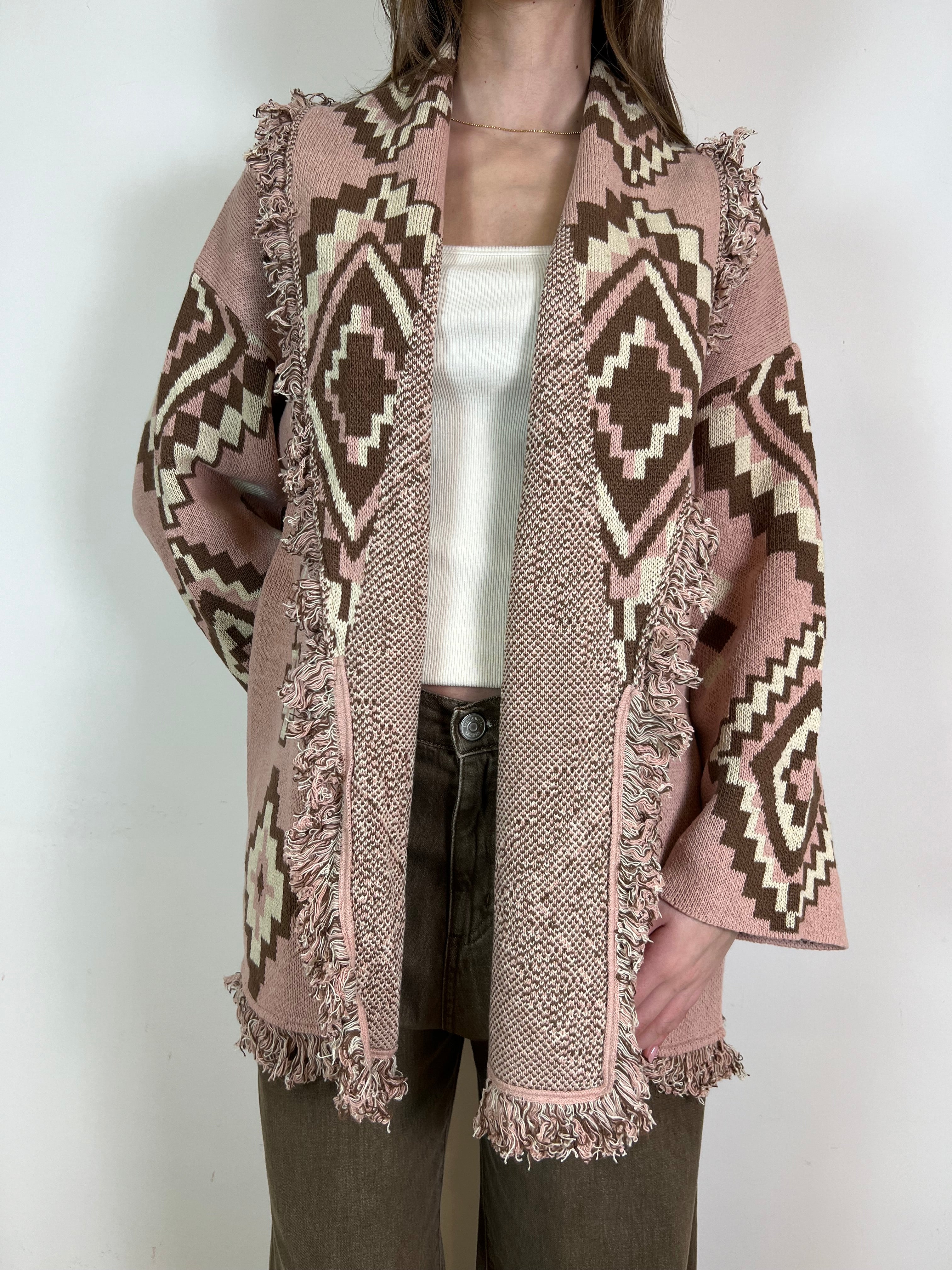 Cardigan etnico - Vicolo