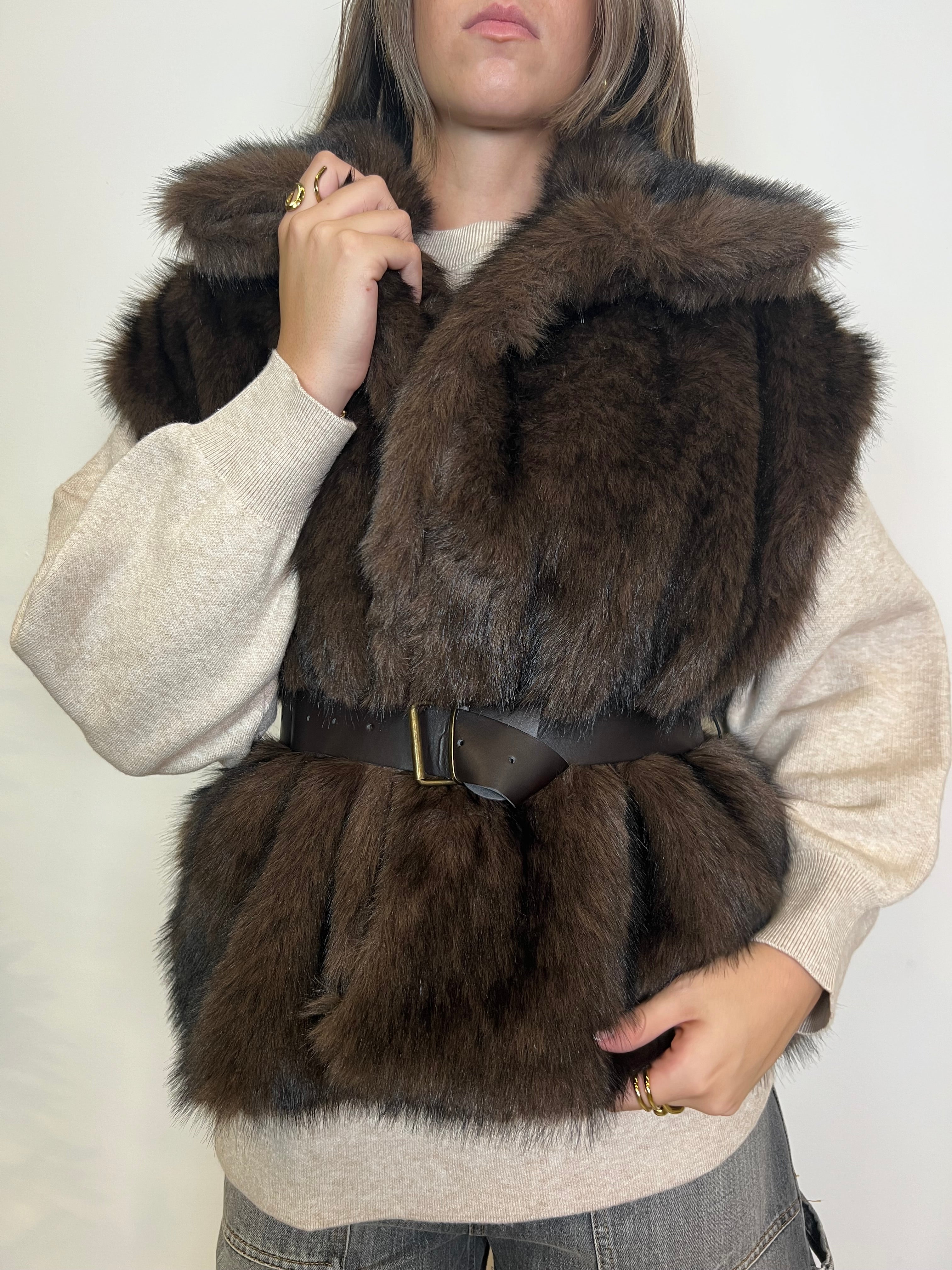 Gilet ecopelliccia - Vicolo