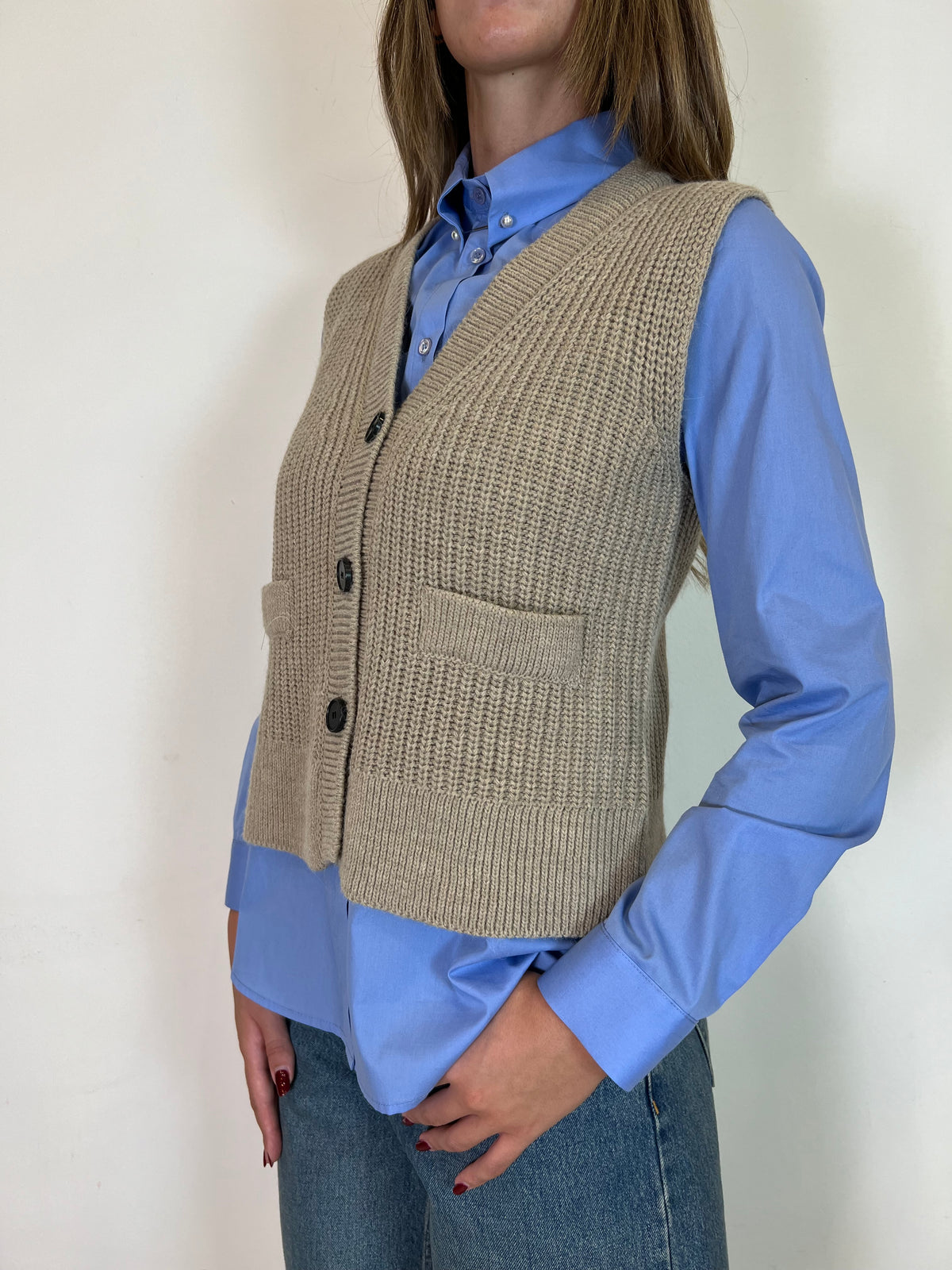 Gilet tre bottoni - Vicolo