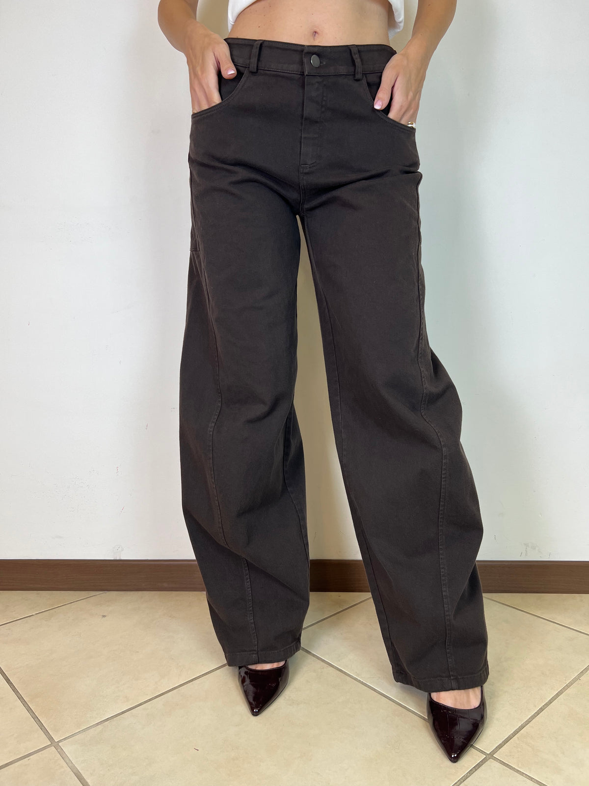 Pantalone barrel - Tensione In