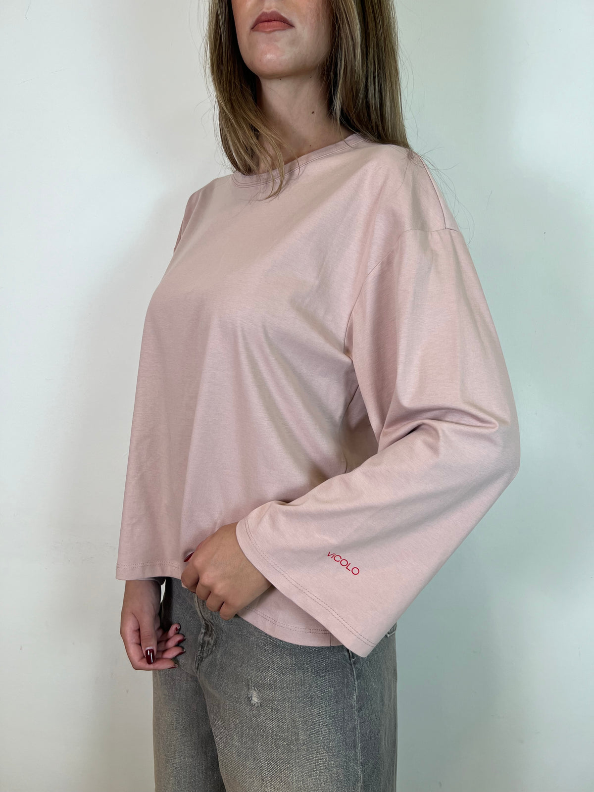 T-shirt scatola manica ampia - Vicolo