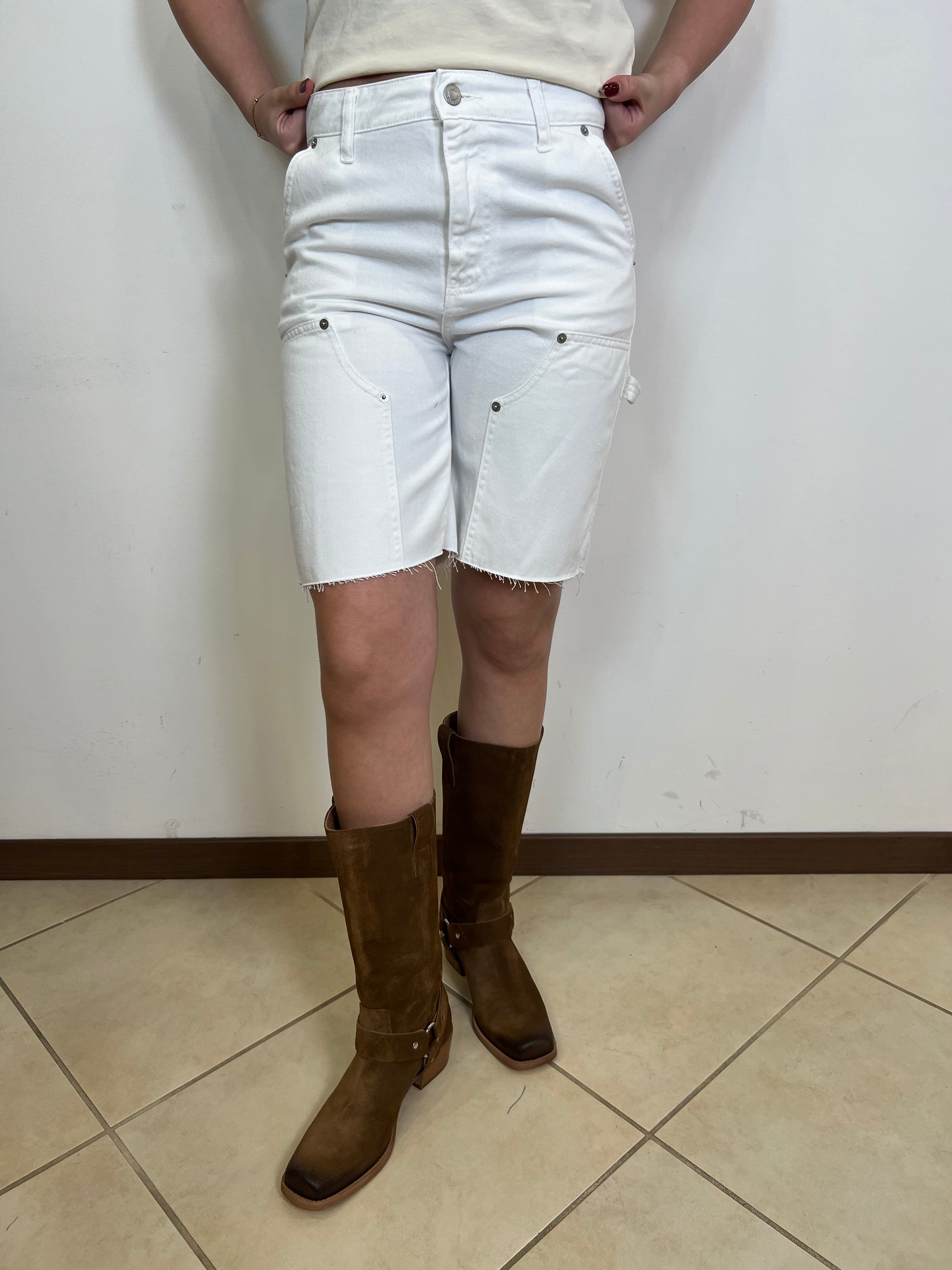 Bermuda jeans colorato - Vicolo