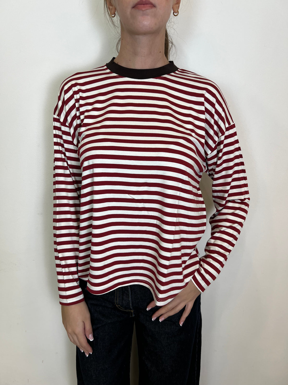 Maglia scatola righe - Haveone