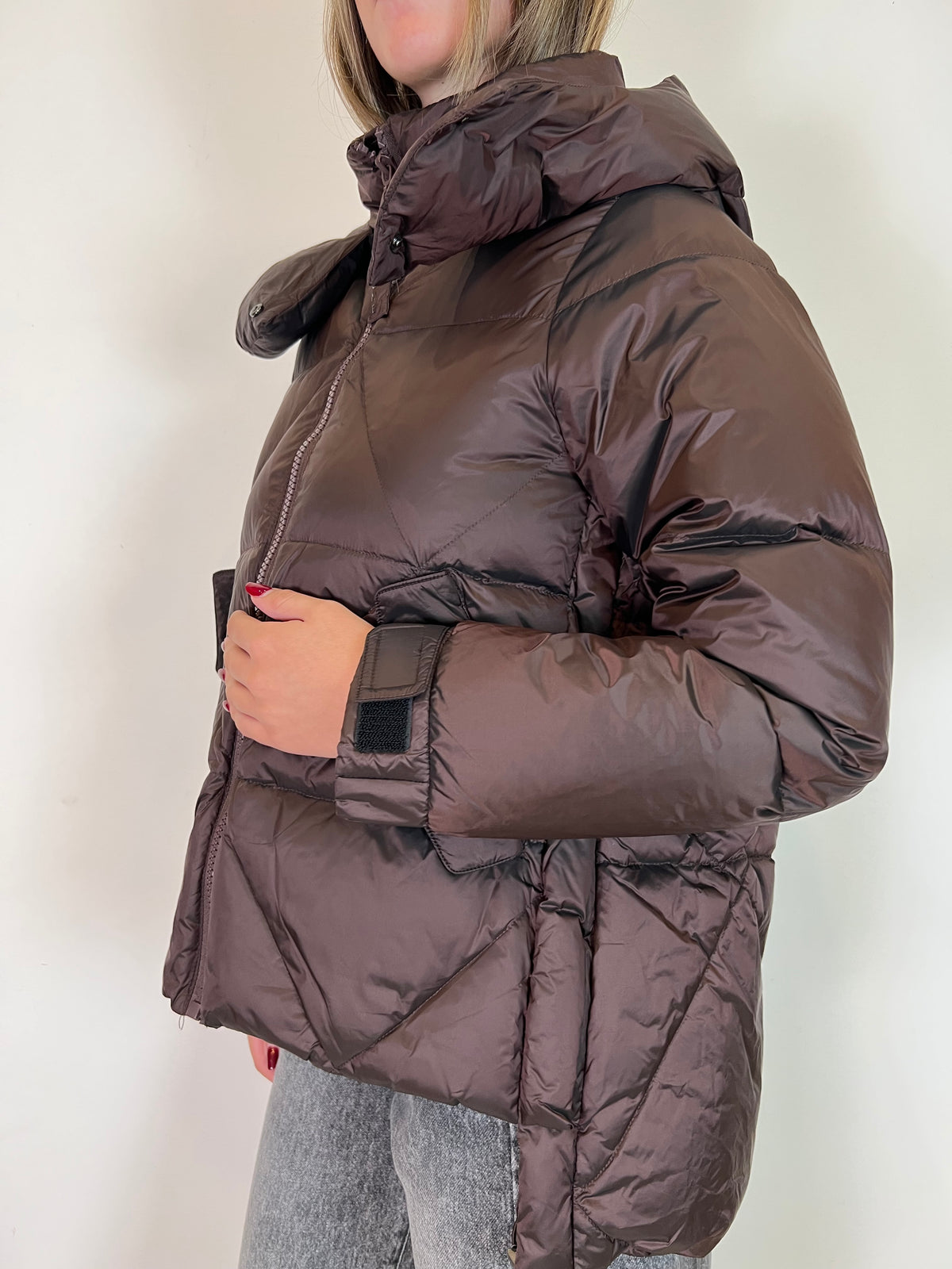 Piumino maxi con cappuccio - Haveone