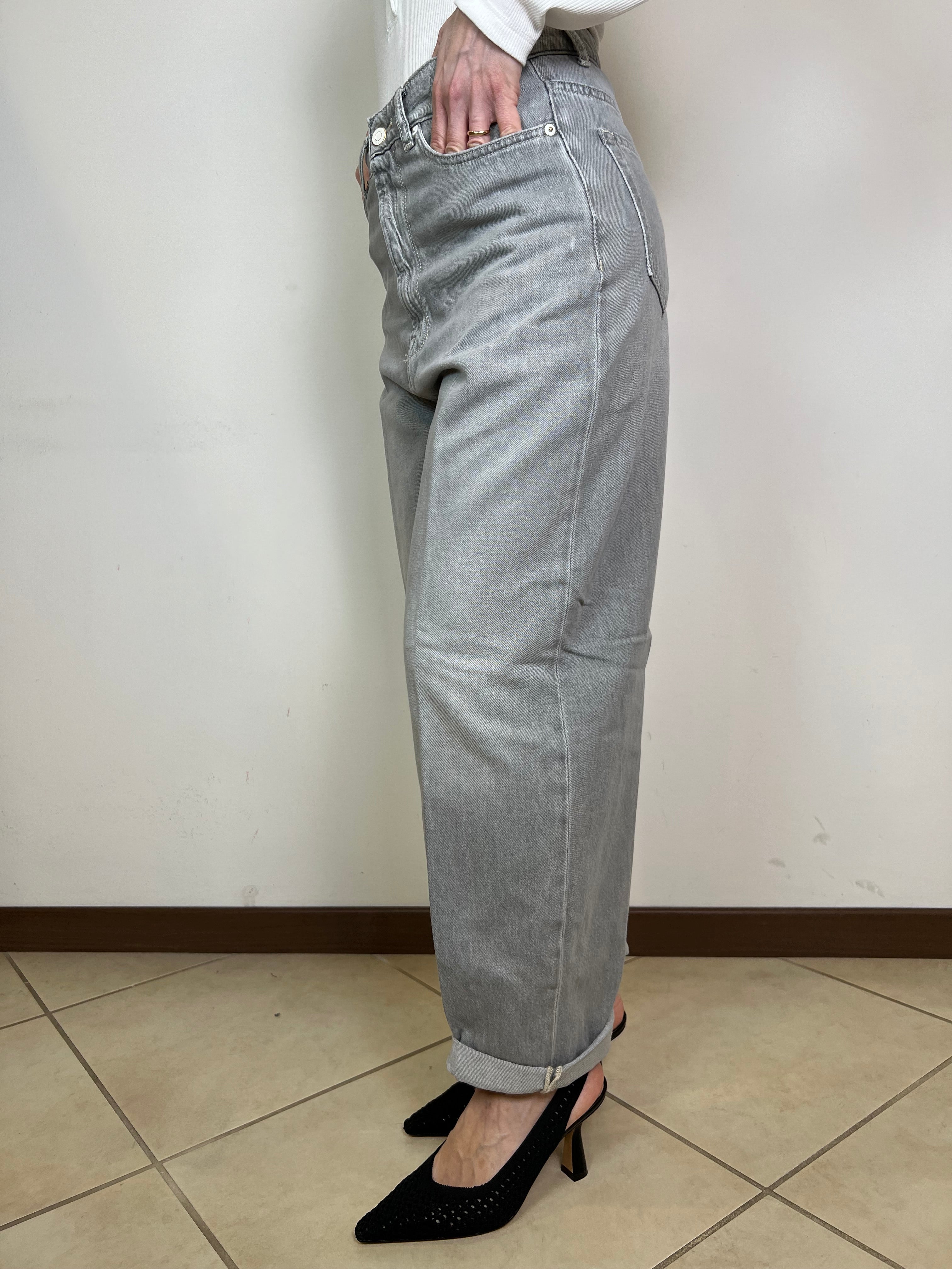 Jeans Laila grigio - Vicolo