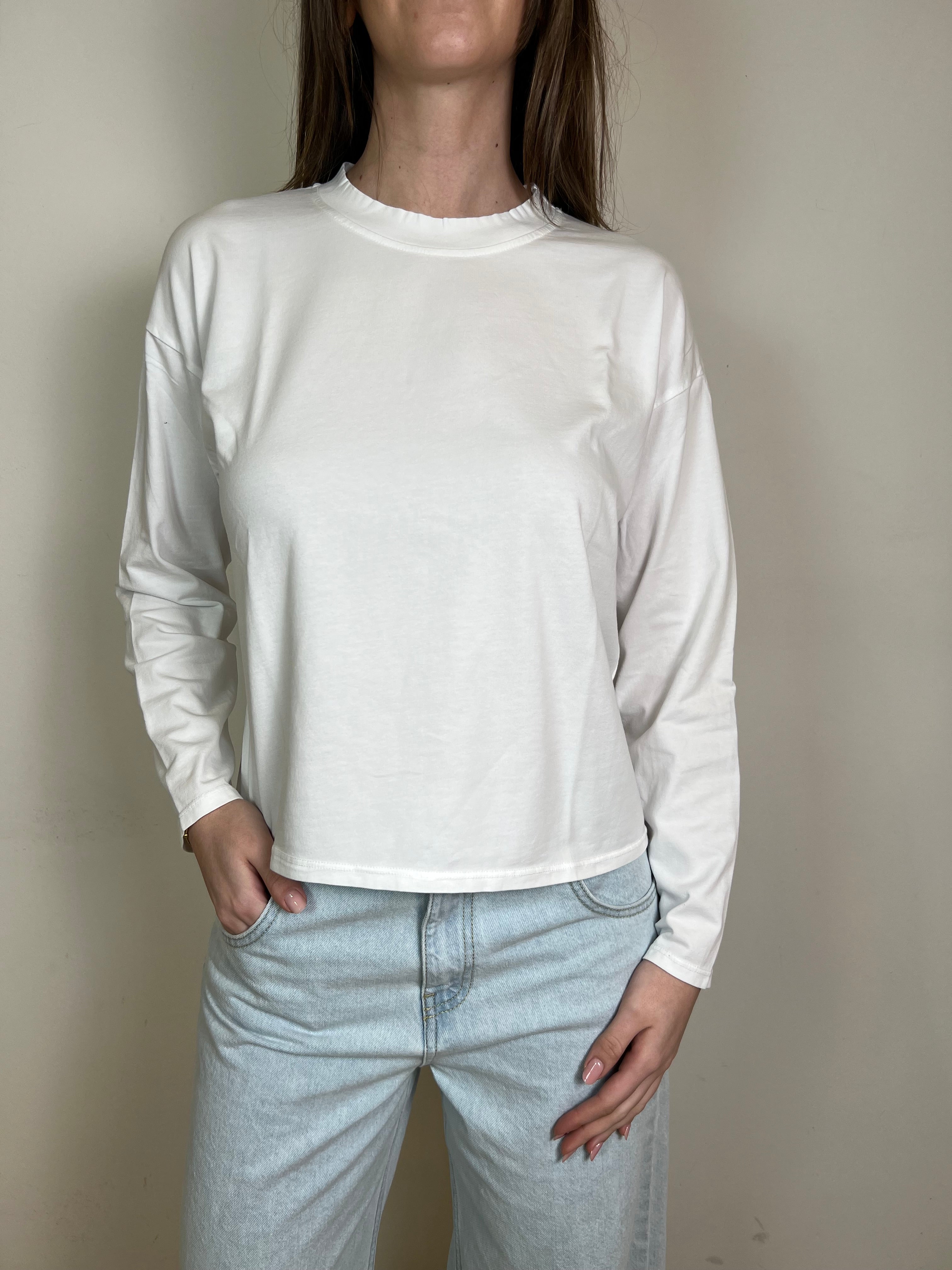T-shirt scatola manica lunga - Haveone