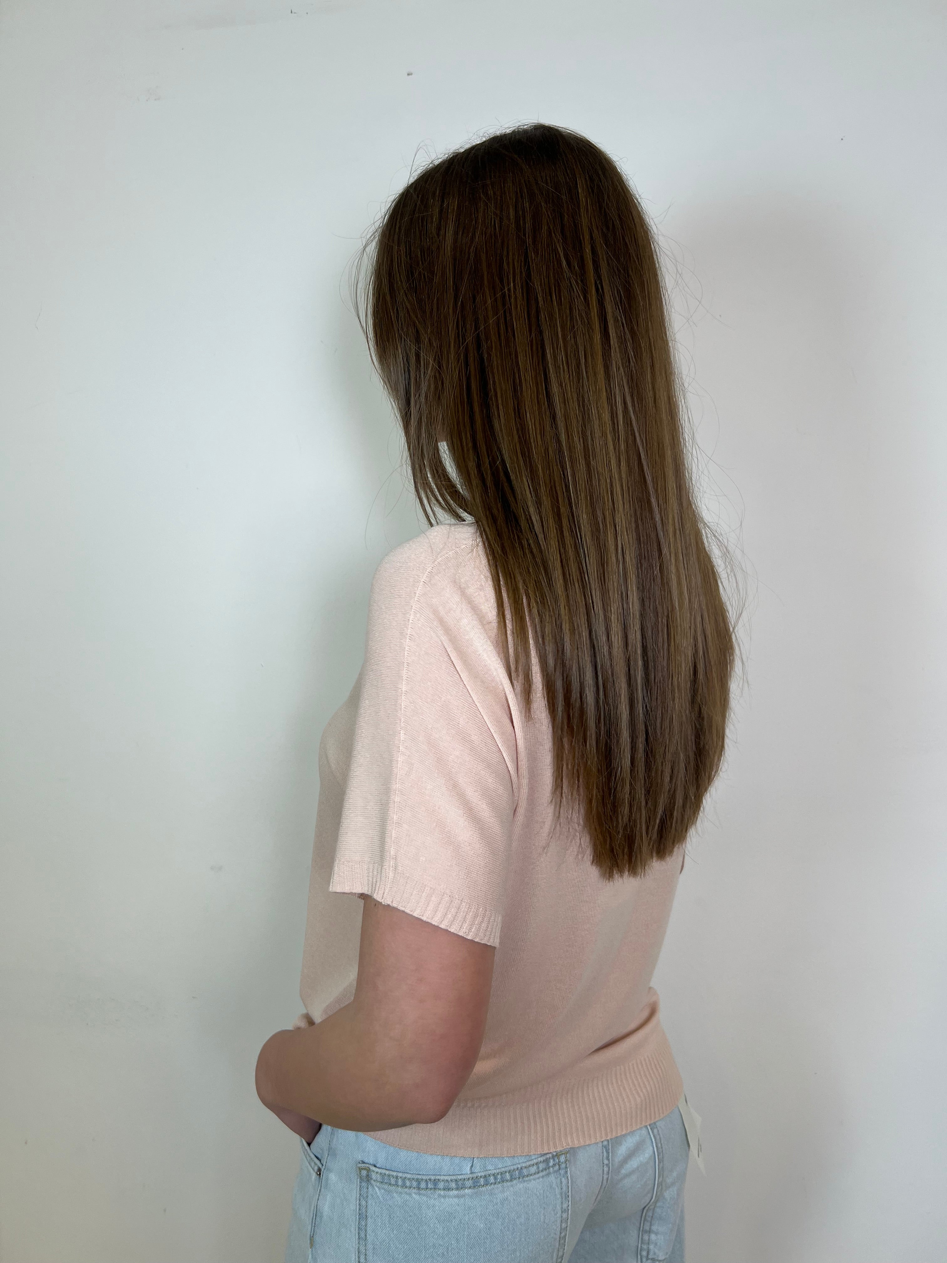 Maglia mezza manica scollo V - Kontatto