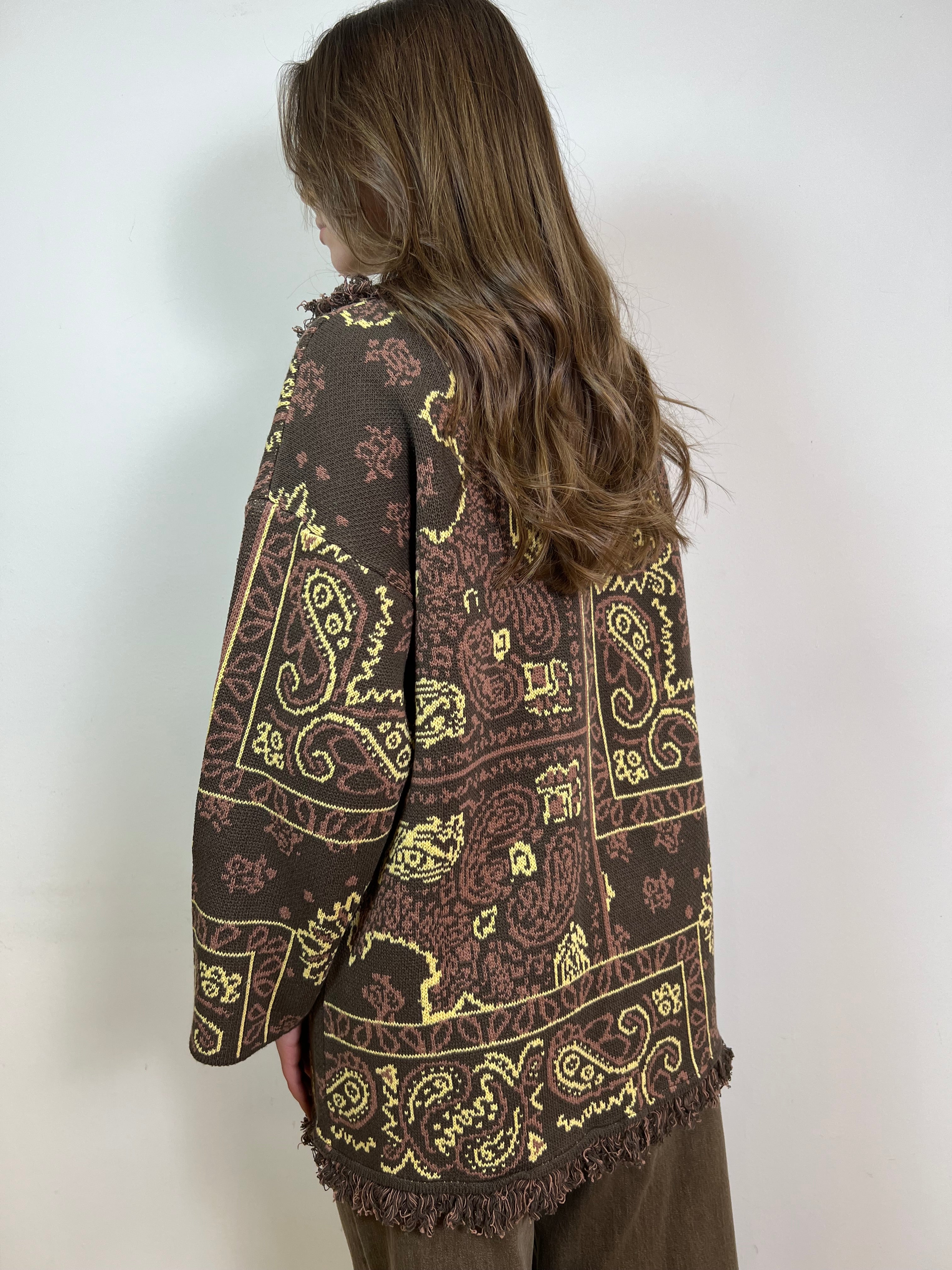 Cardigan bandana - Vicolo
