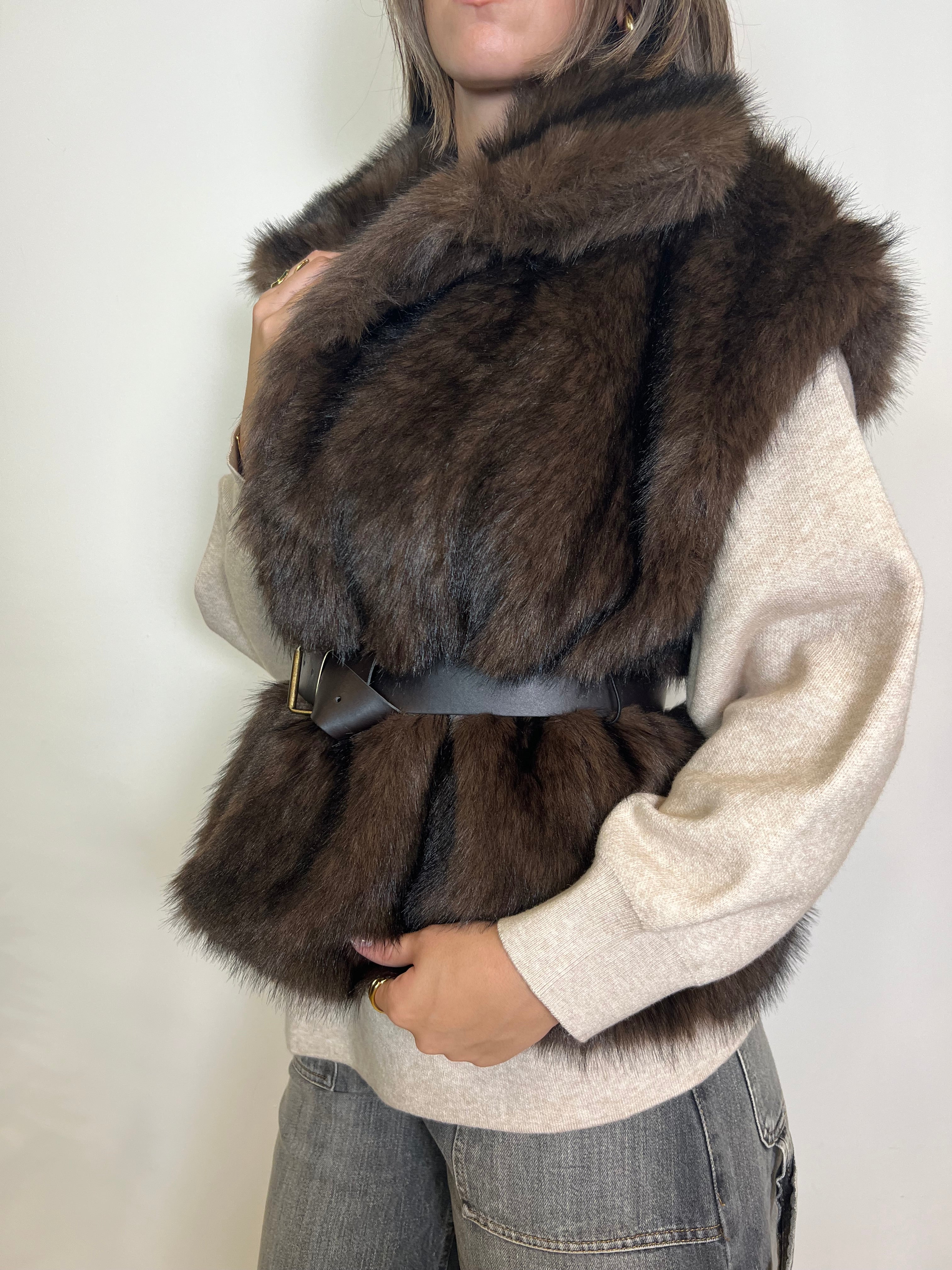 Gilet ecopelliccia - Vicolo